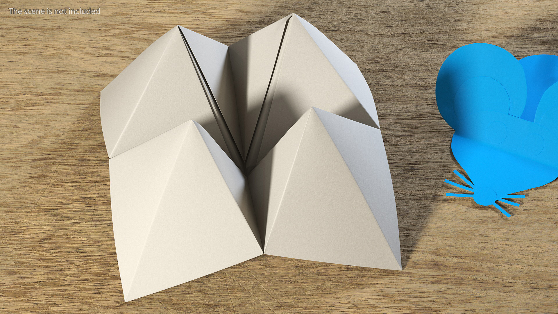 Cootie Catcher Origami 3D