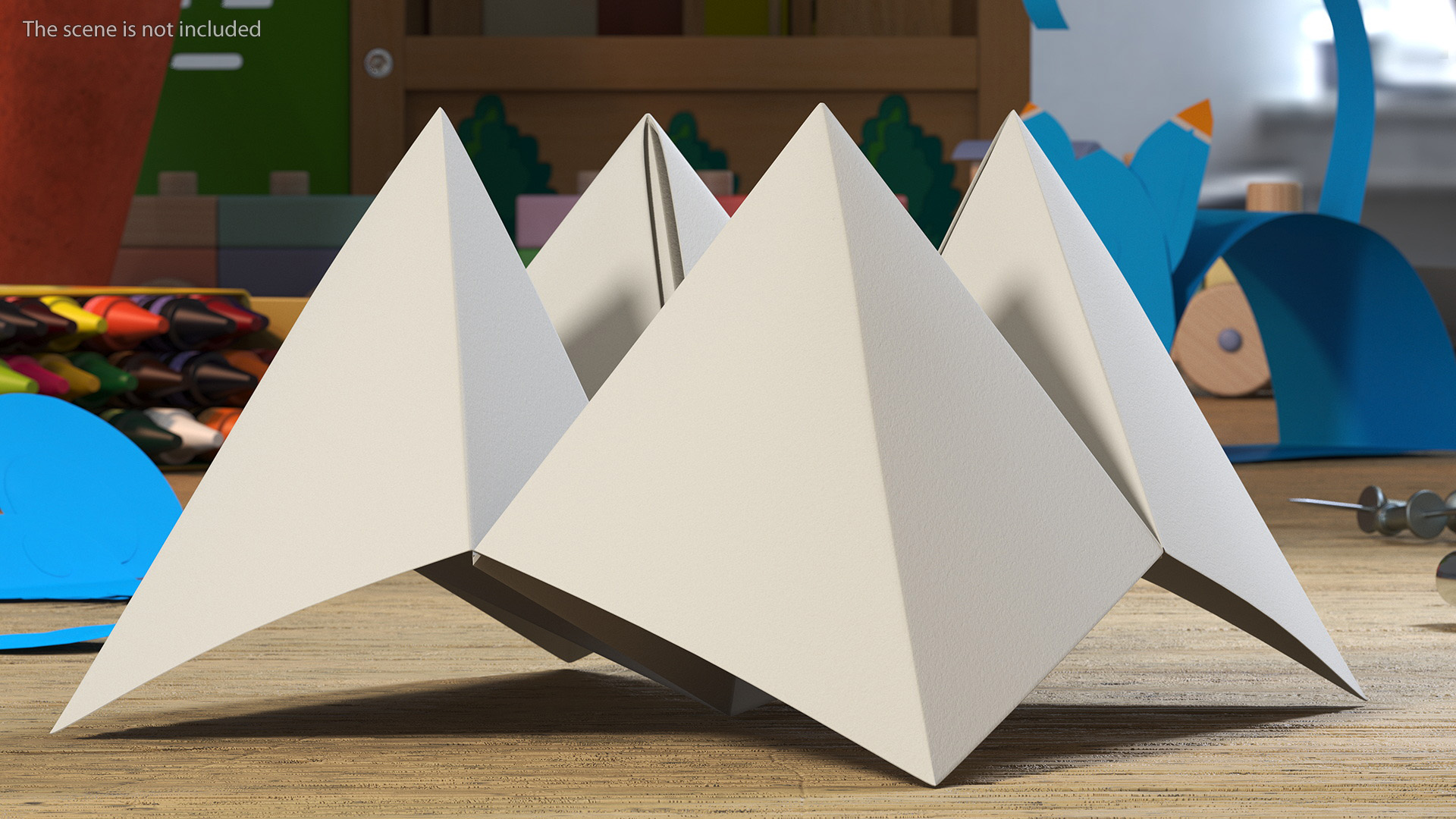 Cootie Catcher Origami 3D