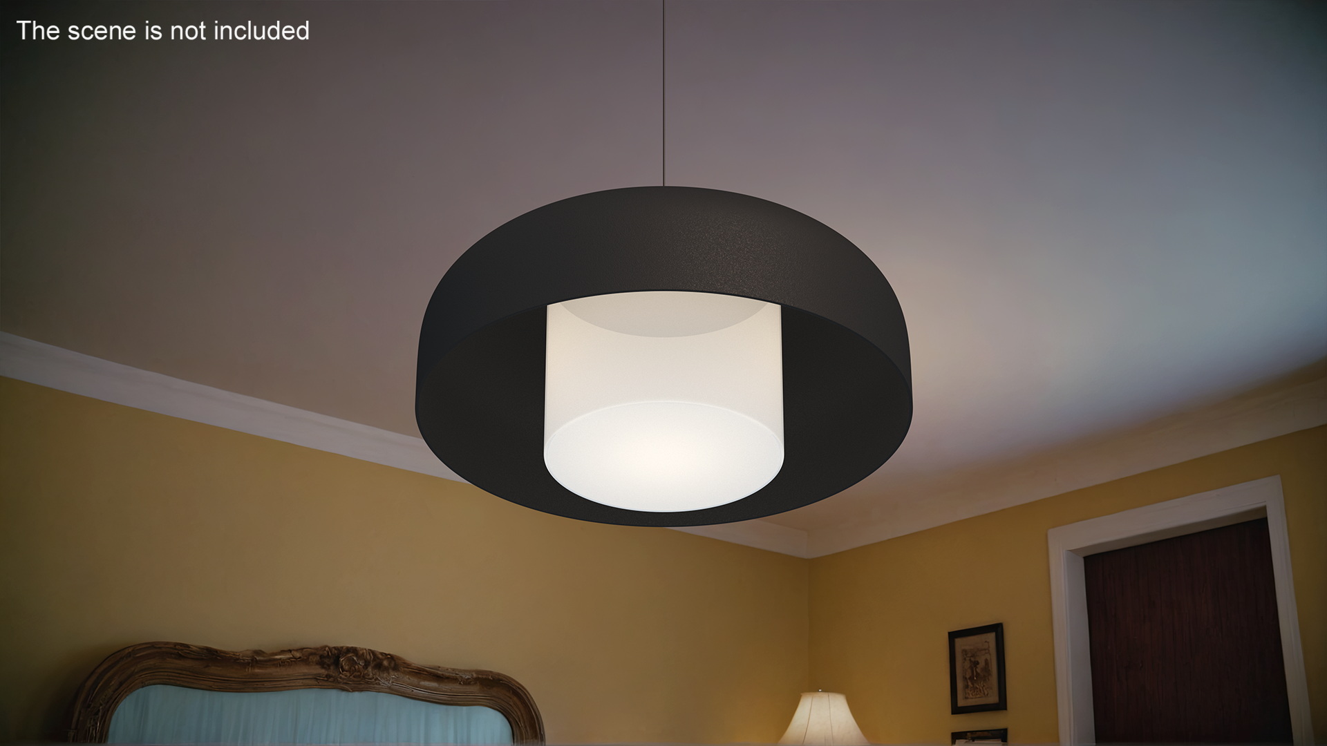 Modern Hanging Pendant Lamp 3D