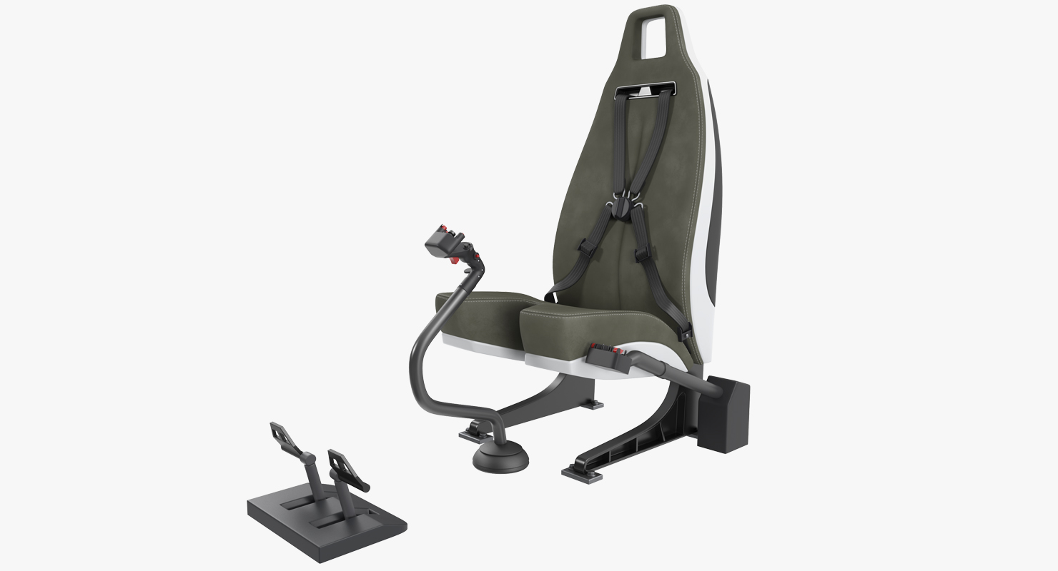 3D model Pilot Seat