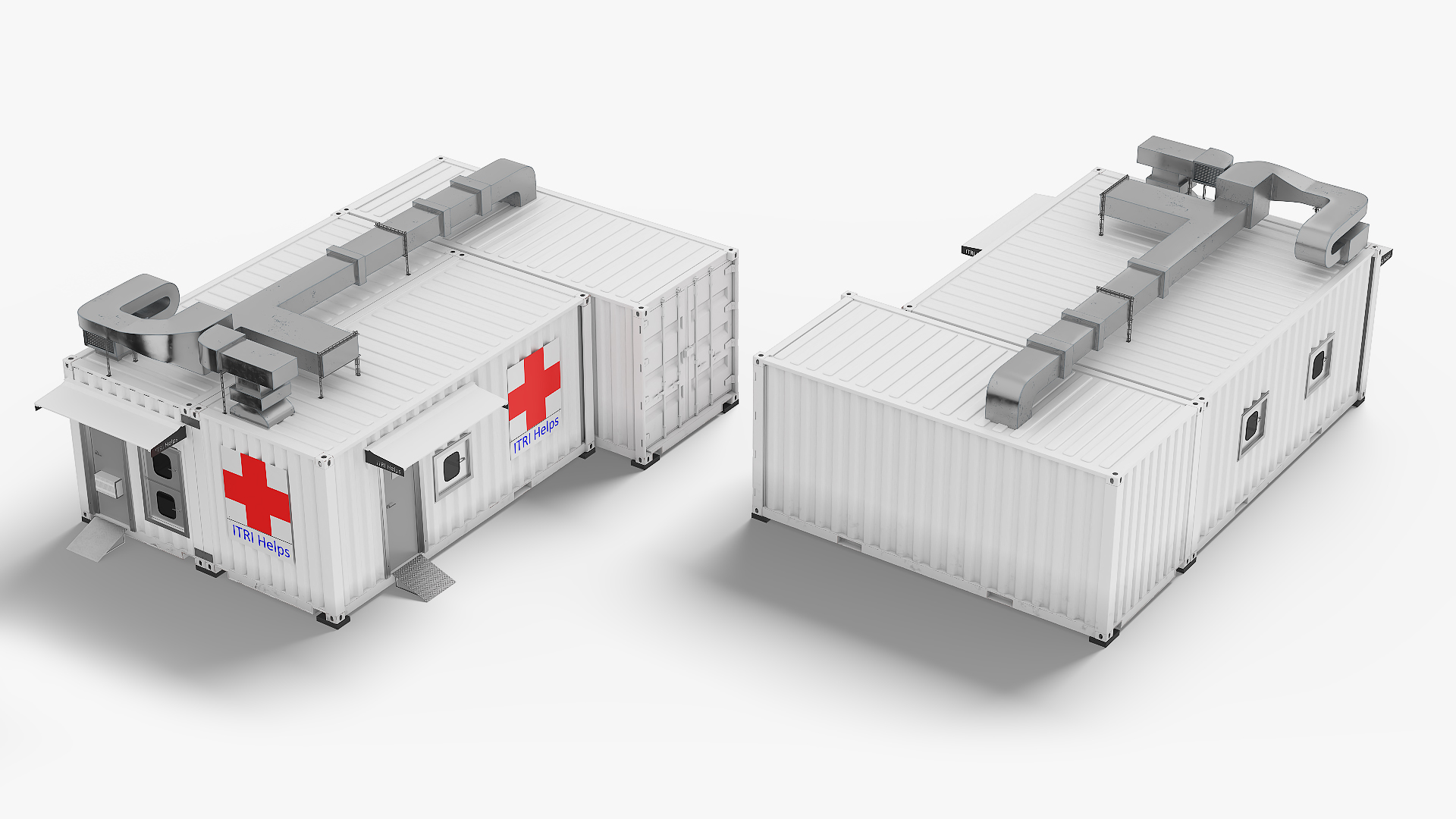 Field Hospital 3D model