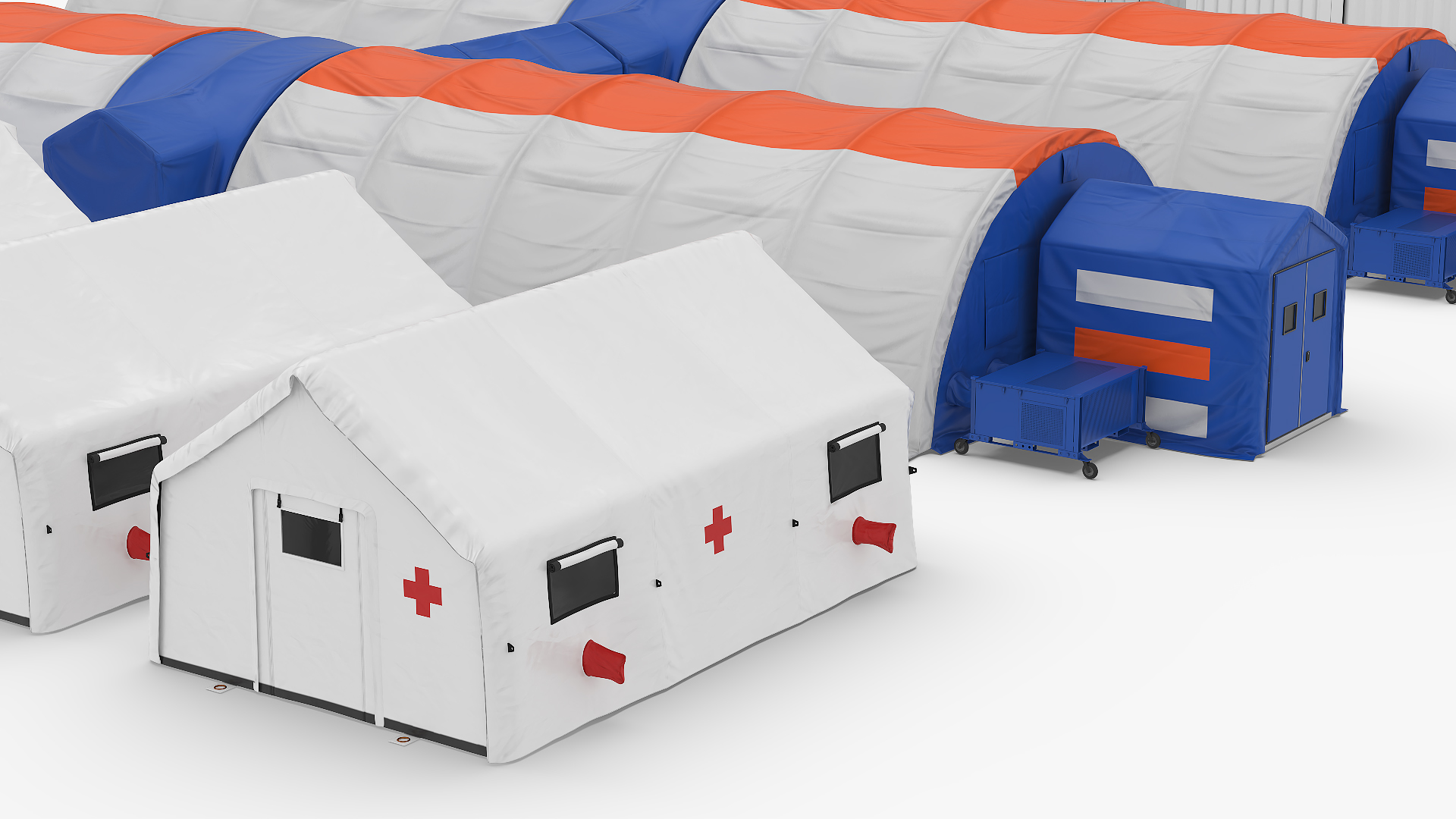 Field Hospital 3D model