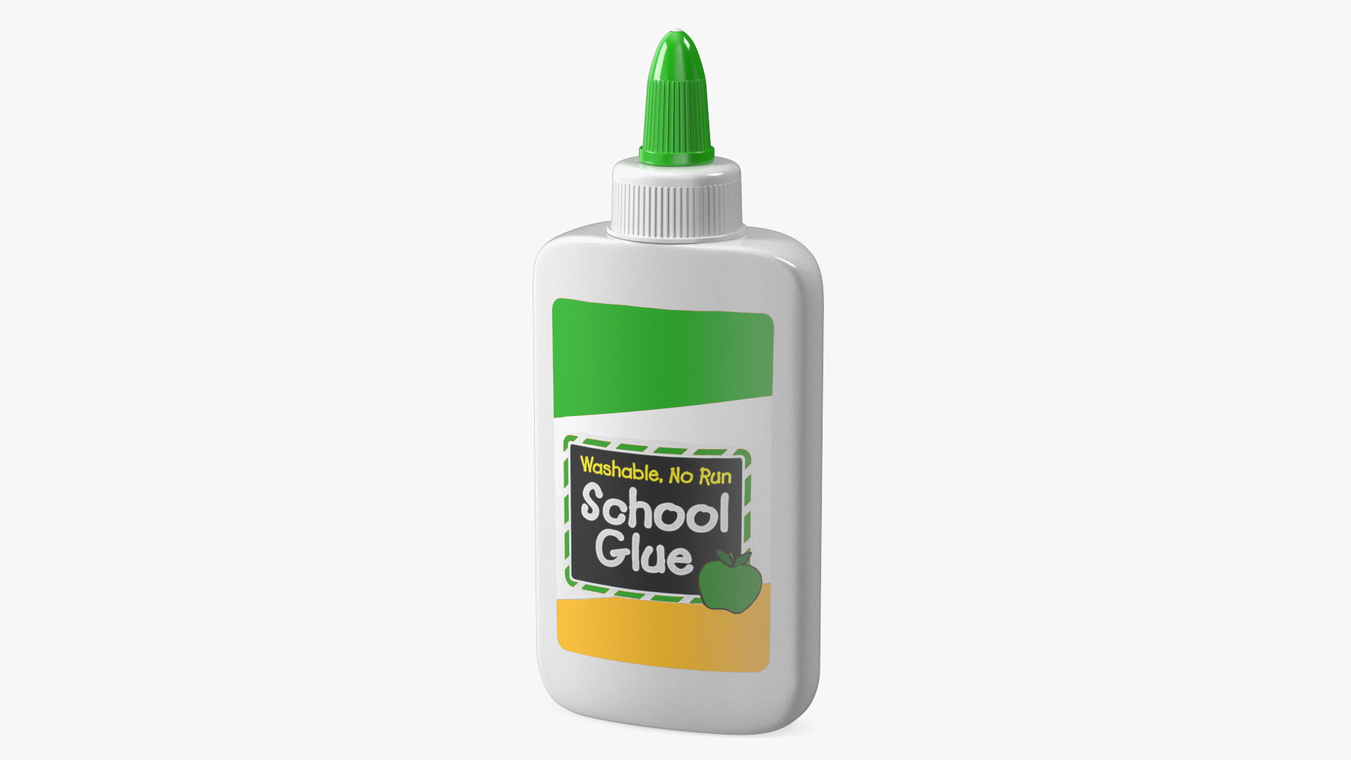 3D model Liquid School Glue Bottle 100g