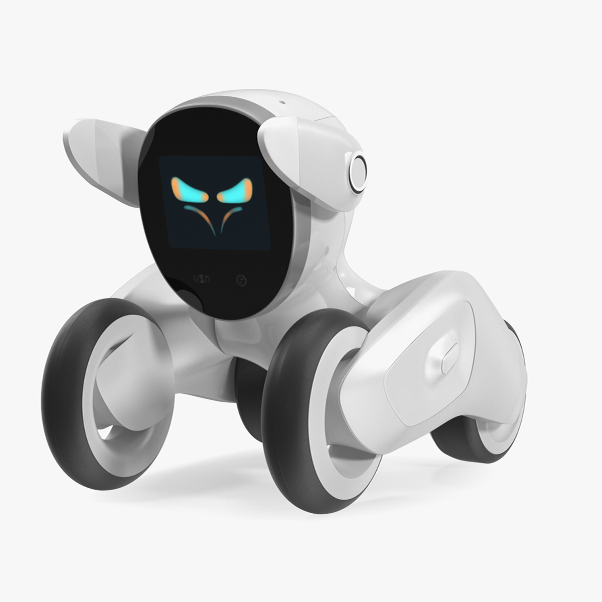 Loona Smart Petbot Robot Toy Rigged for Cinema 4D 3D model