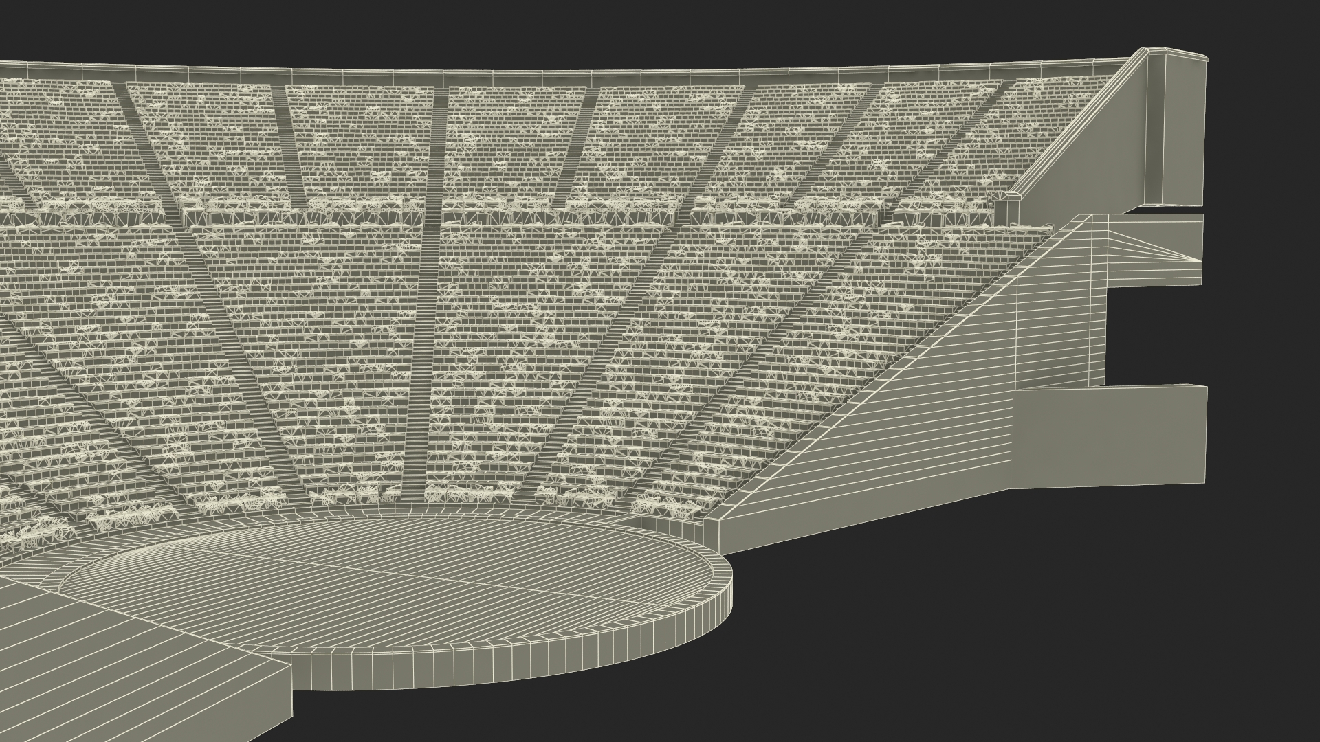 3D model Theatre of Epidaurus