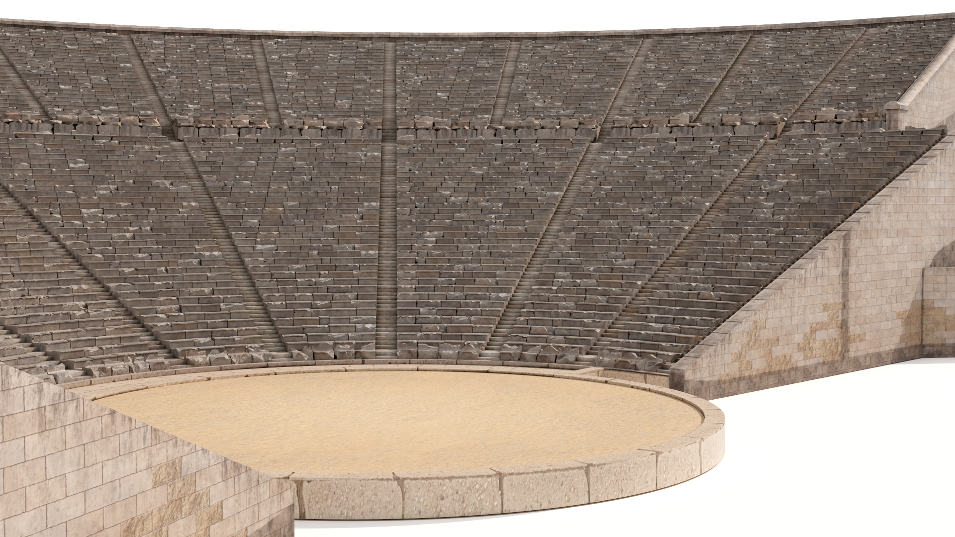 3D model Theatre of Epidaurus