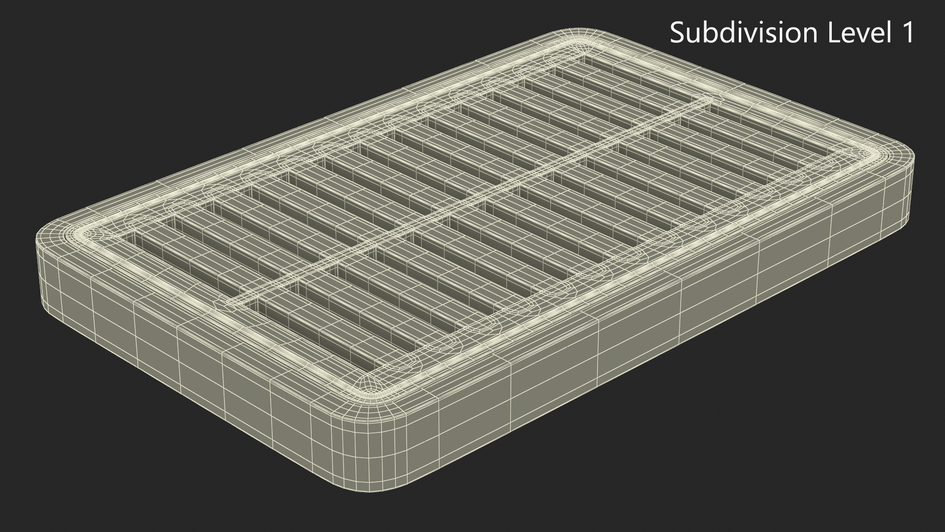 Sewer Drain Grate 3D