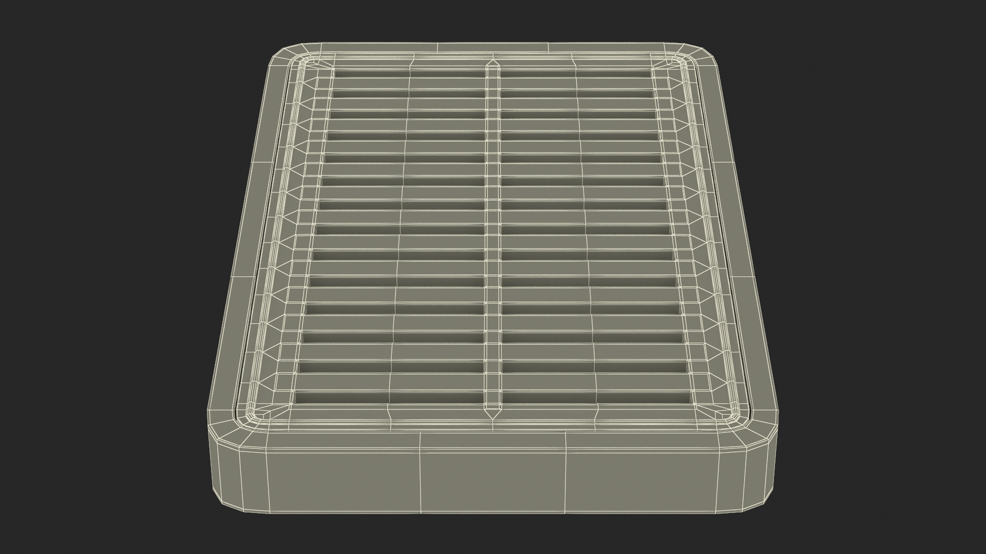 Sewer Drain Grate 3D