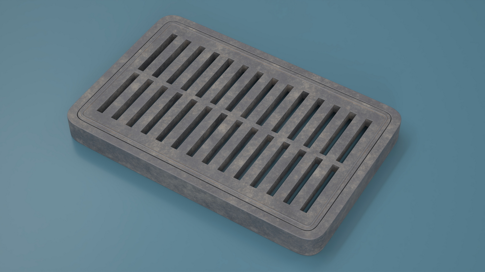 Sewer Drain Grate 3D