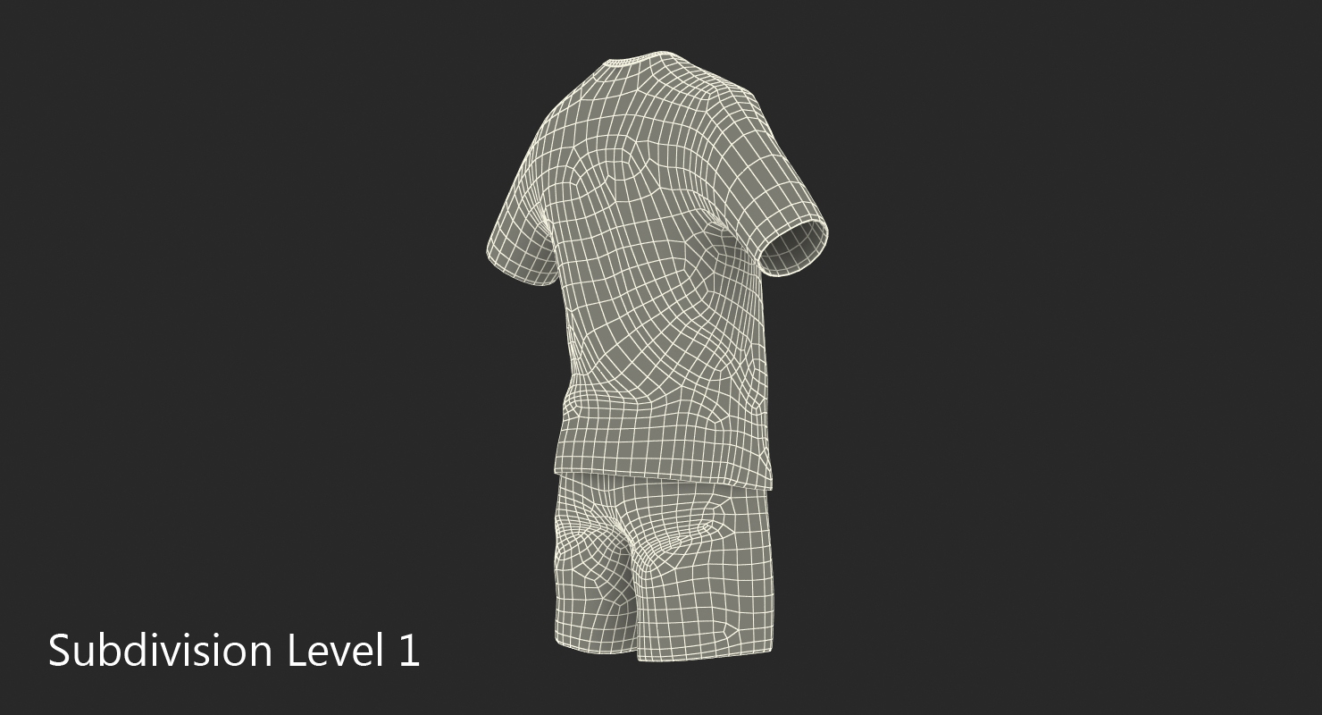 3D Soccer Uniform 2