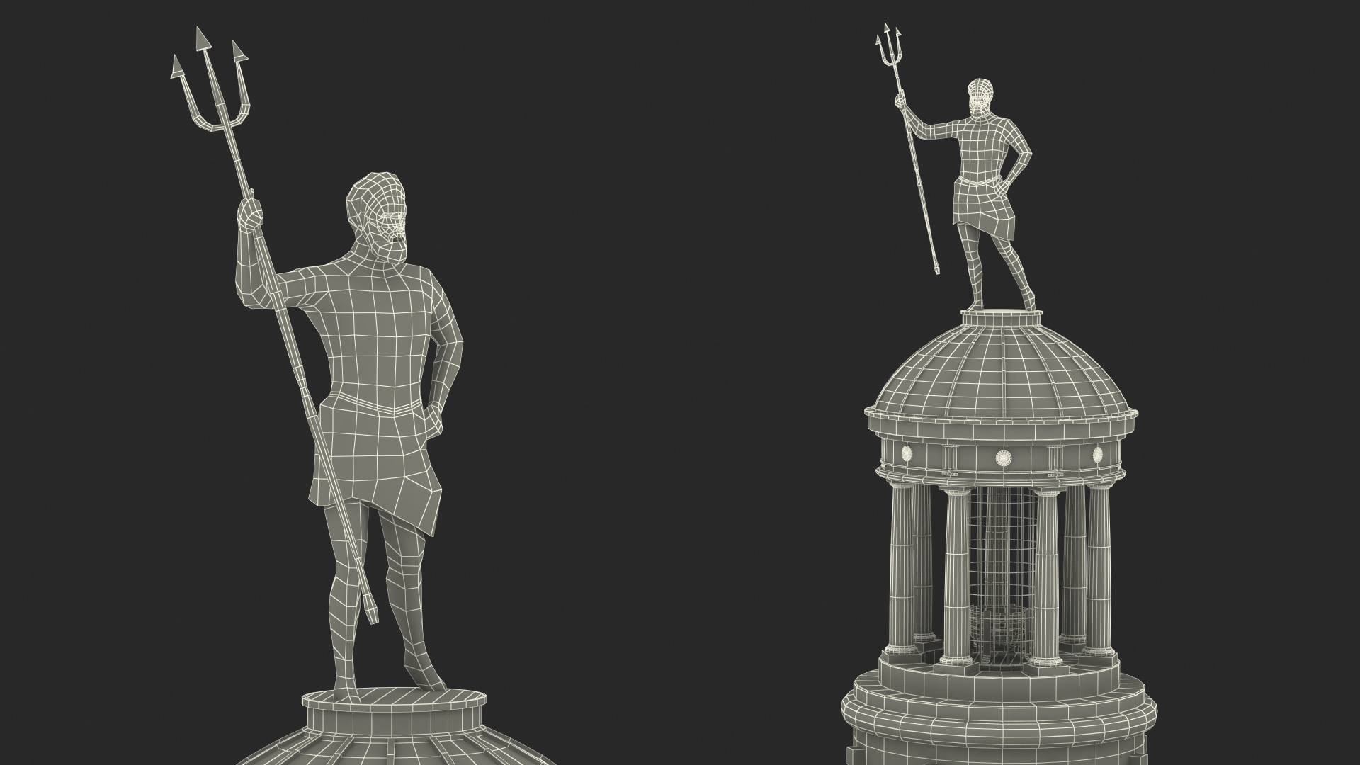 3D Lighthouse of Alexandria Top model