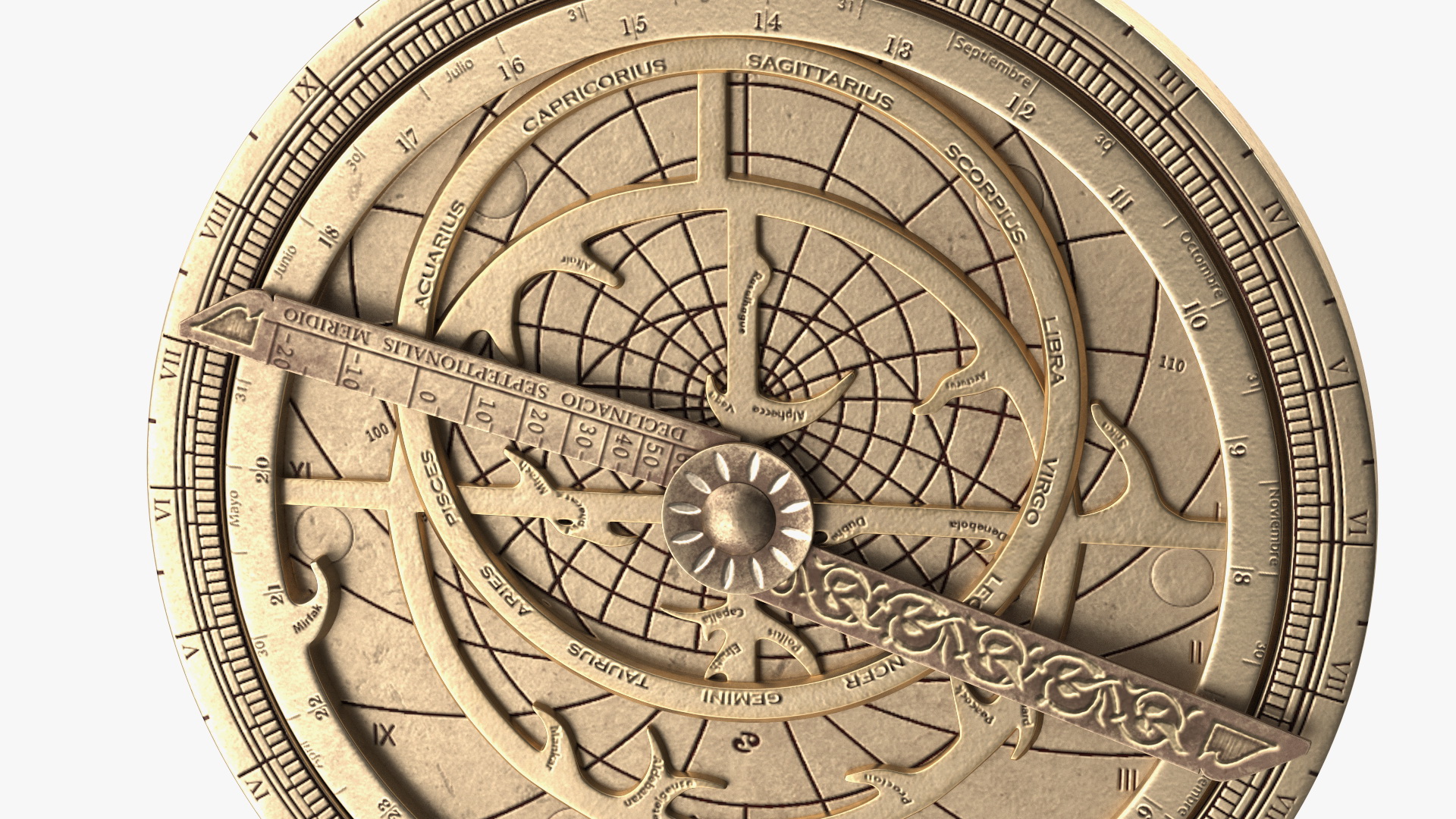 Astrolabe 3D model