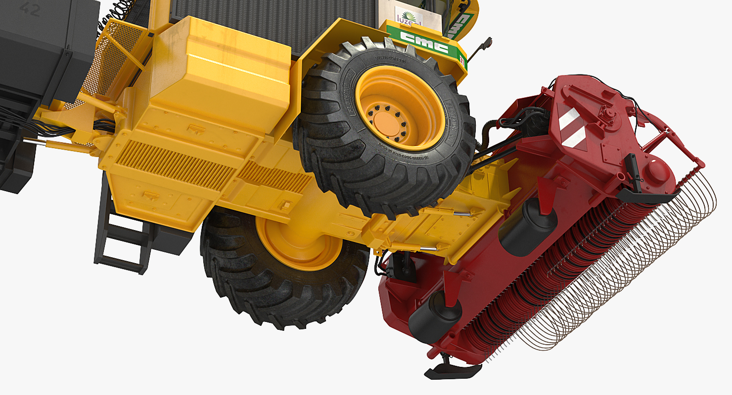 Forage Harvester CMC Saturne 5800 Clean 3D model