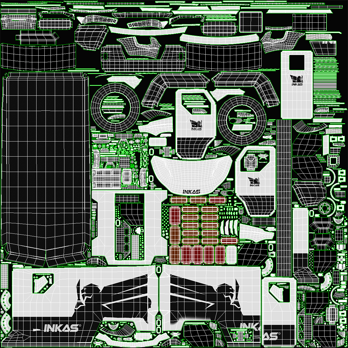 3D Iveco CIT Armored Vehicle Simplified