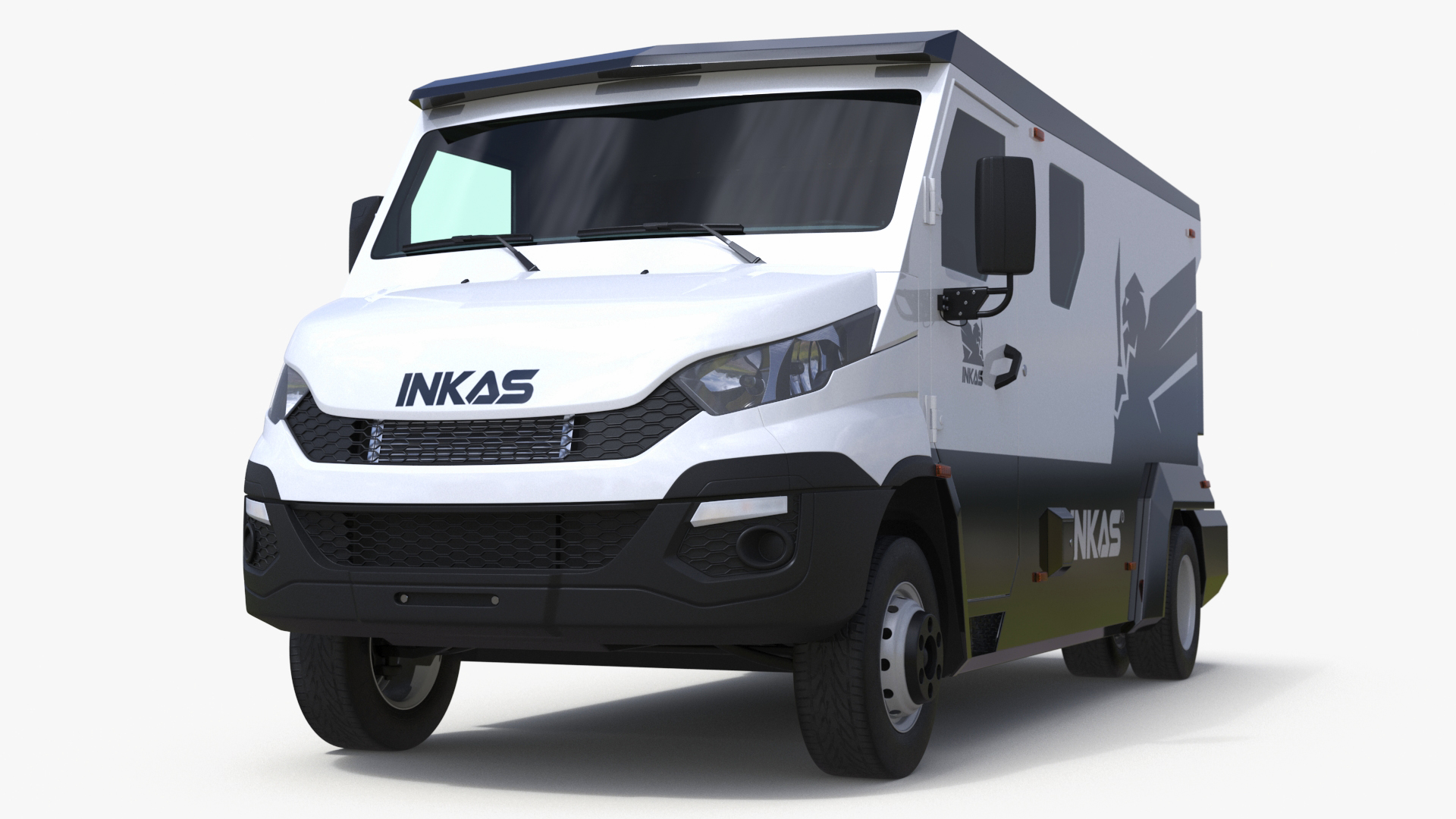 3D Iveco CIT Armored Vehicle Simplified