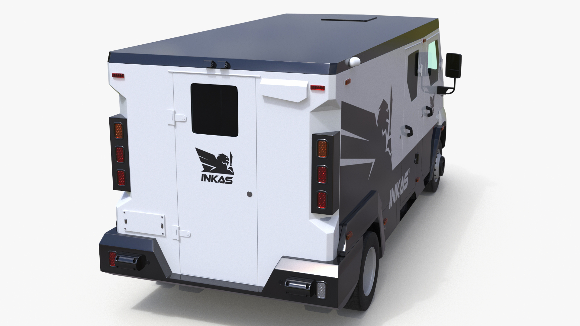 3D Iveco CIT Armored Vehicle Simplified