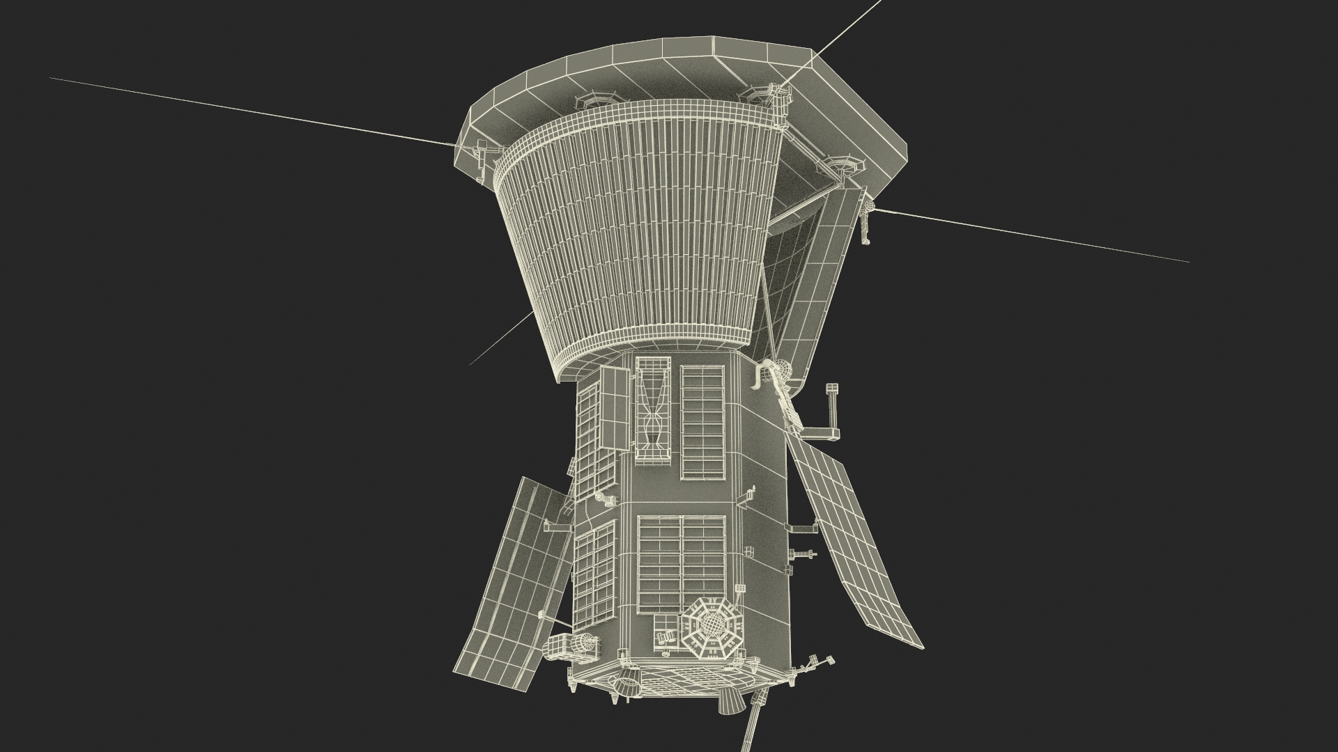 3D Parker Solar Probe model