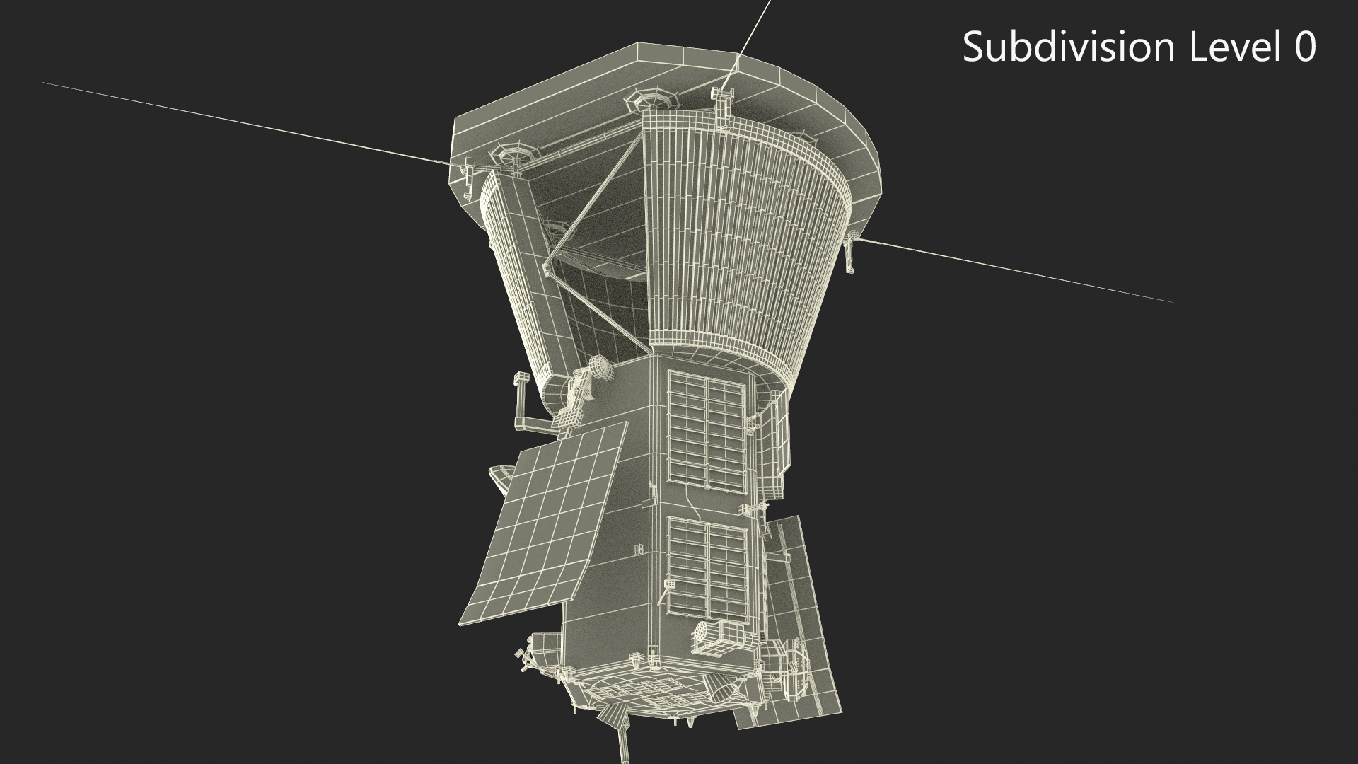 3D Parker Solar Probe model