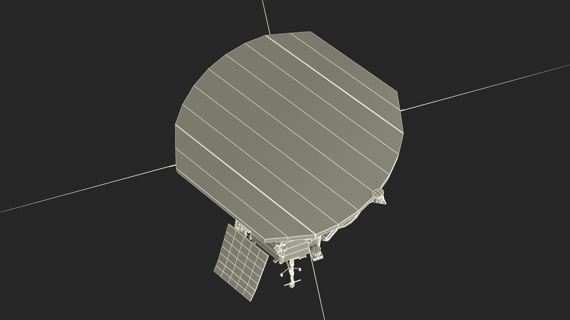 3D Parker Solar Probe model