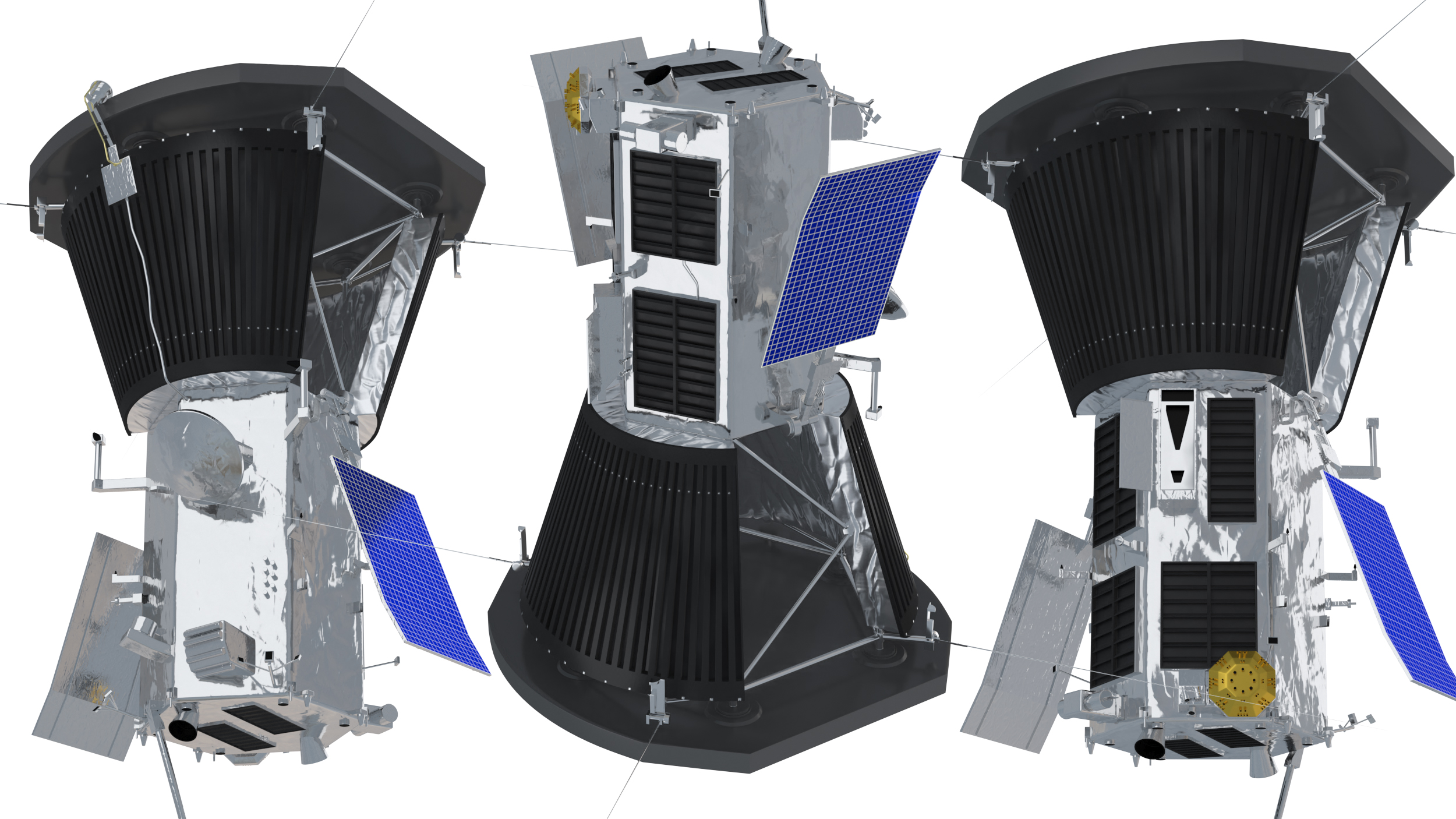 3D Parker Solar Probe model