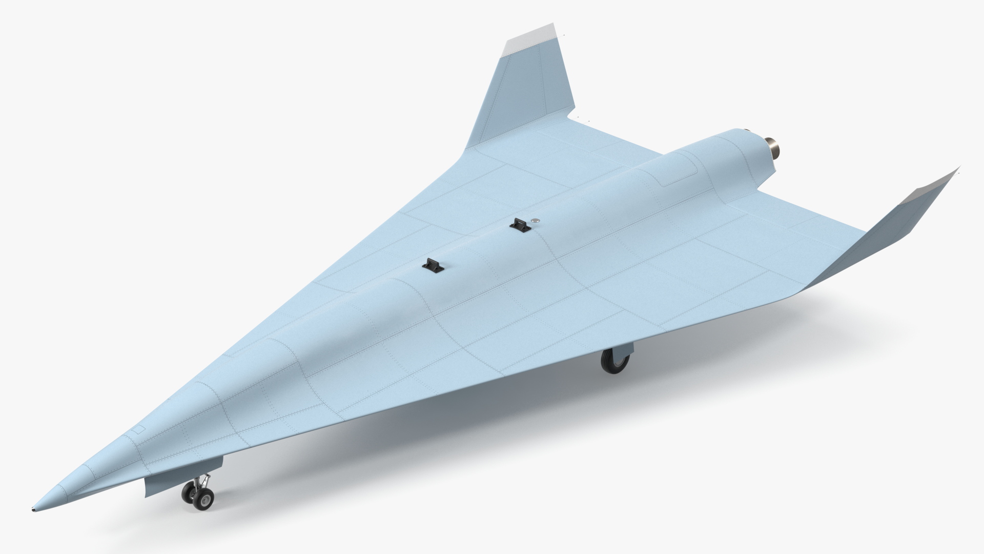 3D model Unmanned Surveillance Aircraft