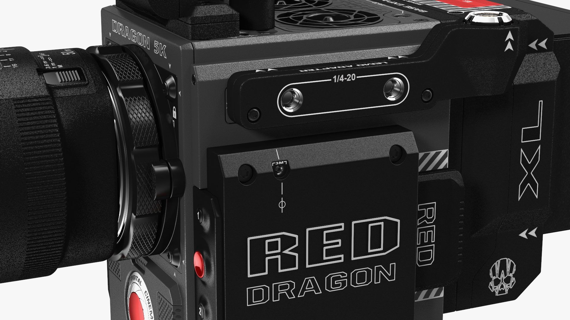 Red Dragon 5K Cinema Camera 3D