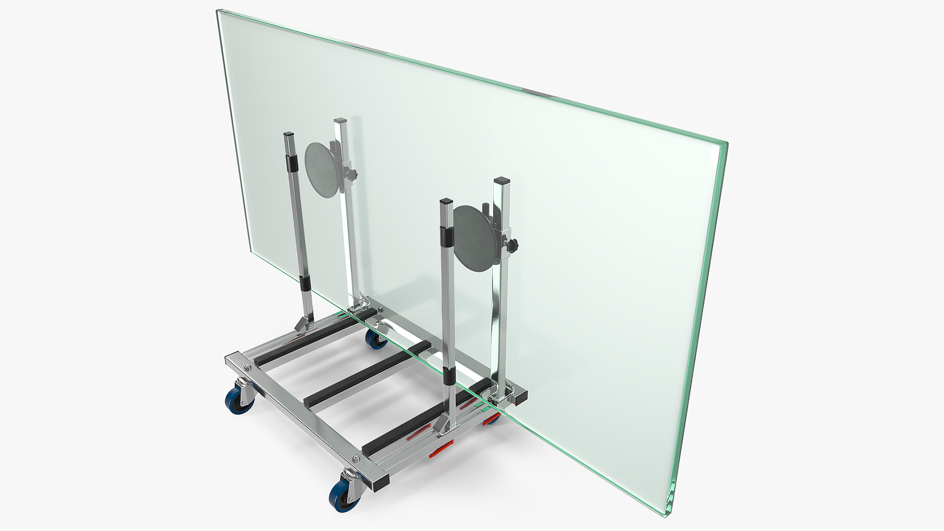 Clamp Glass Transport Wagon 3D