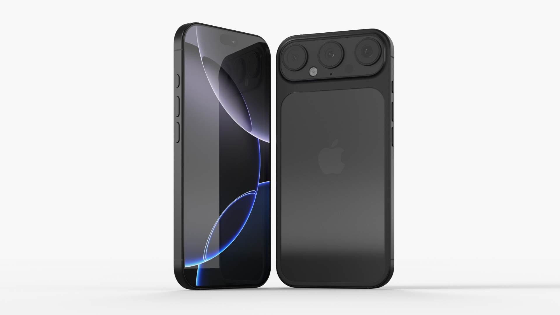 New iPhone 17 Concept Black 3D