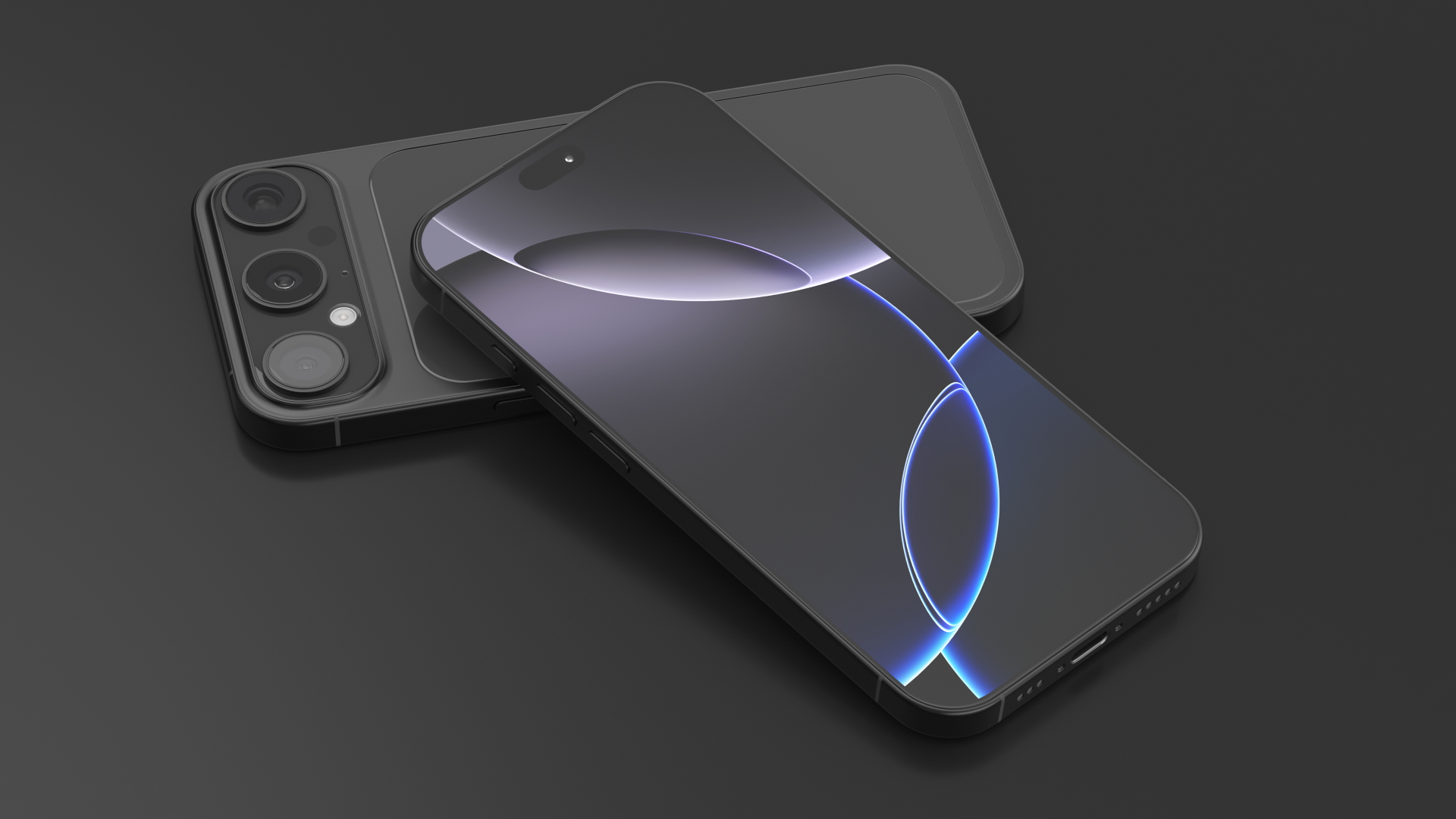 New iPhone 17 Concept Black 3D