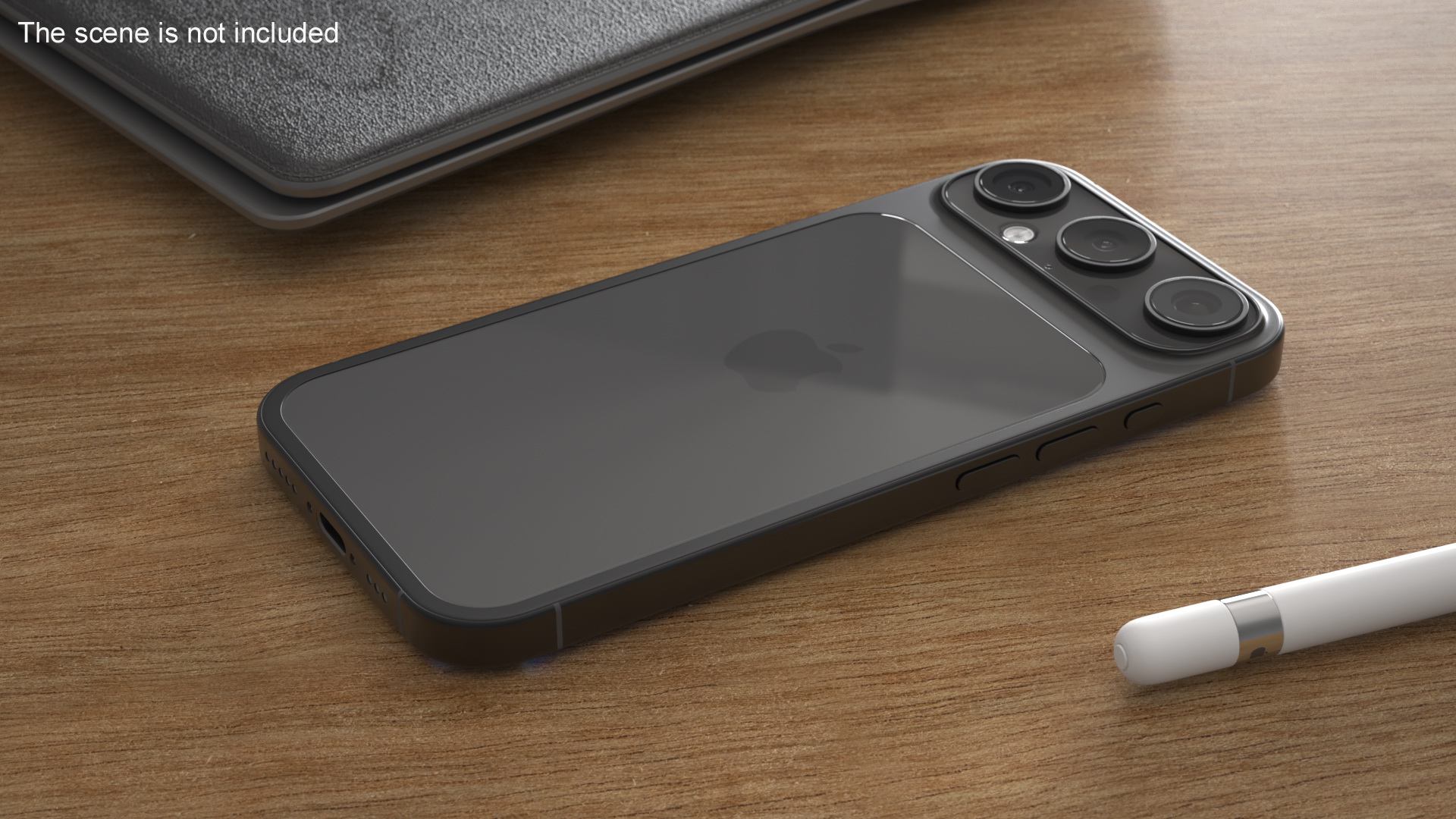 New iPhone 17 Concept Black 3D