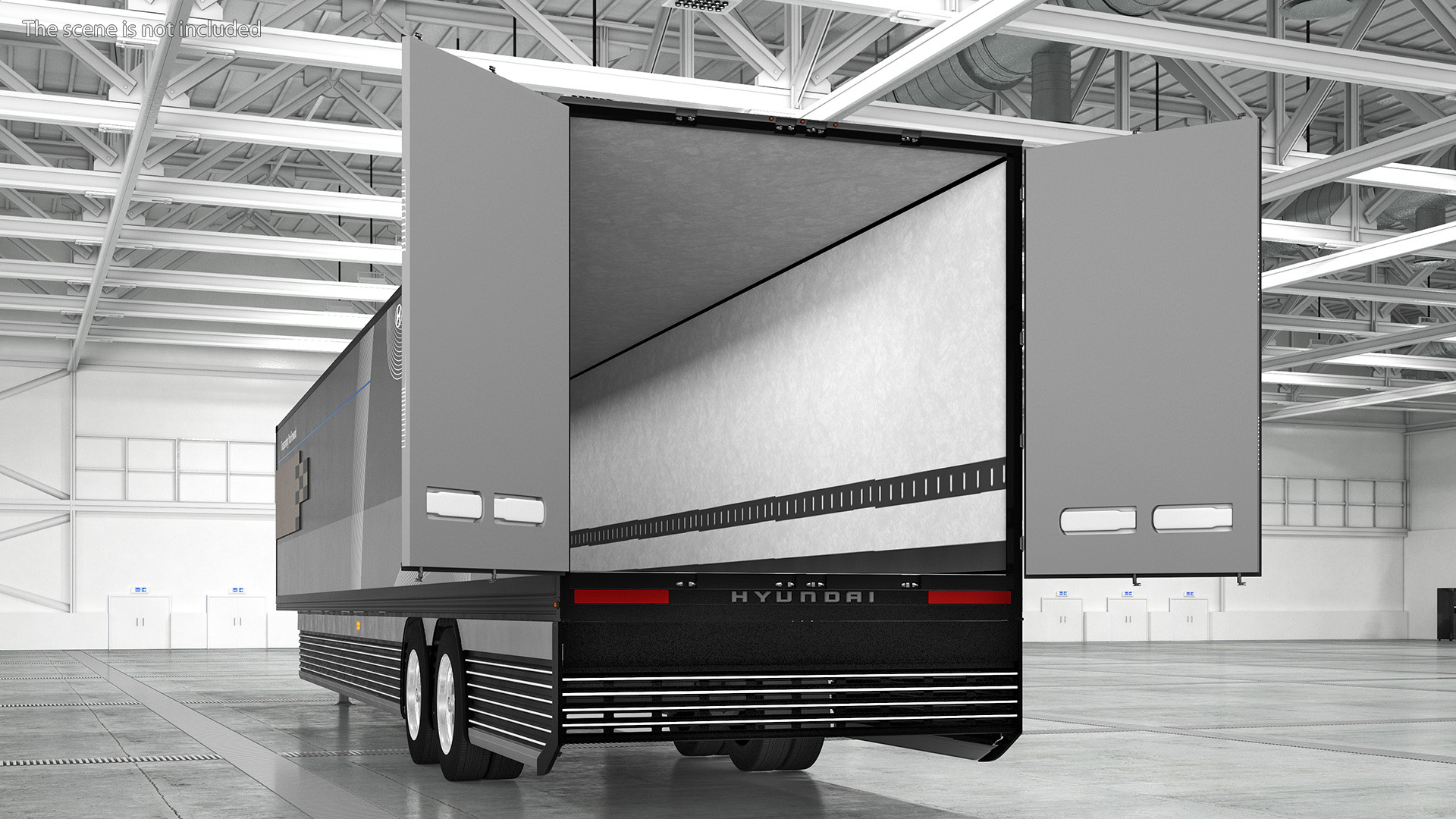 Hyundai HDC-6 Cargo Trailer 3D