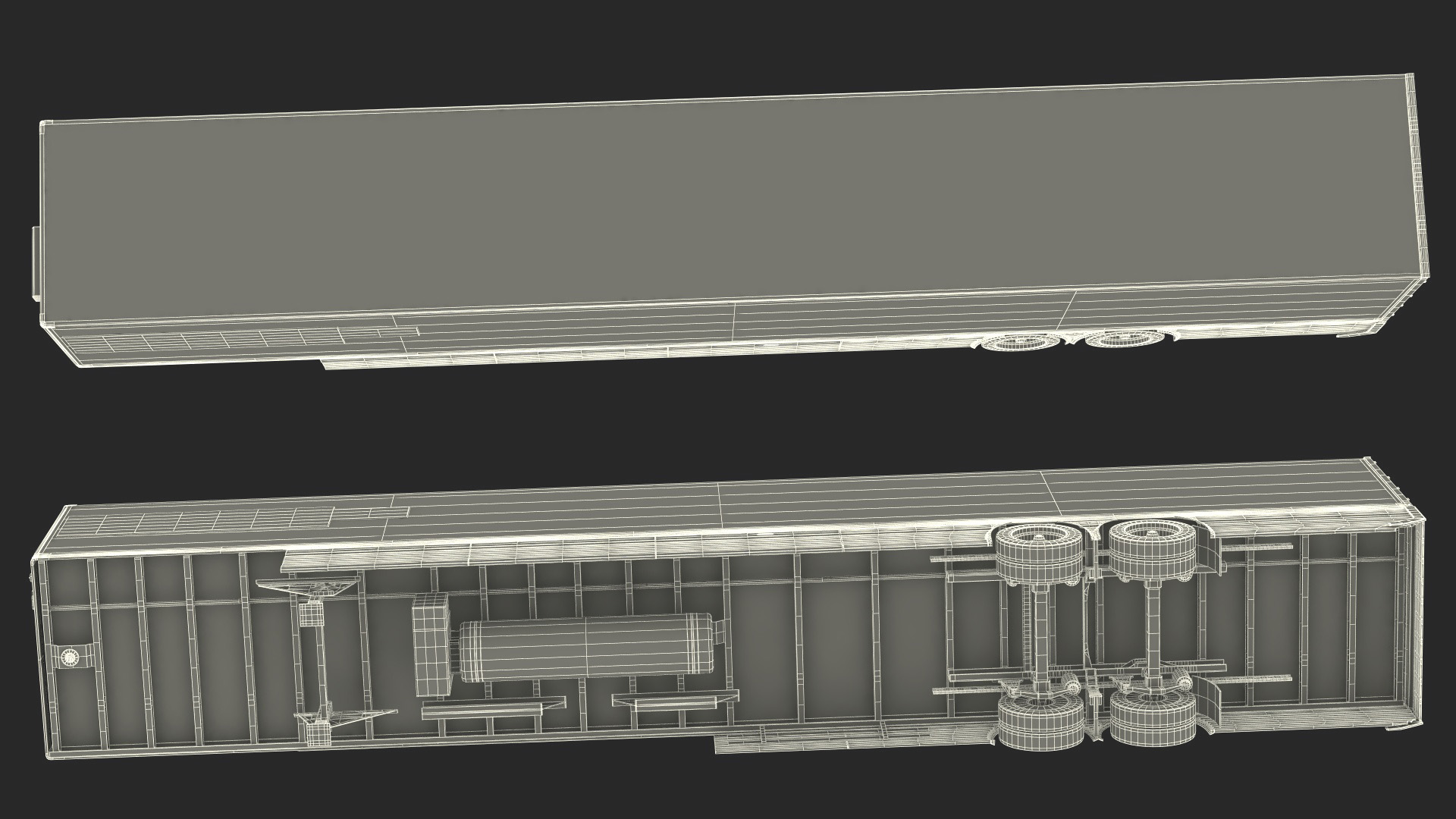 Hyundai HDC-6 Cargo Trailer 3D