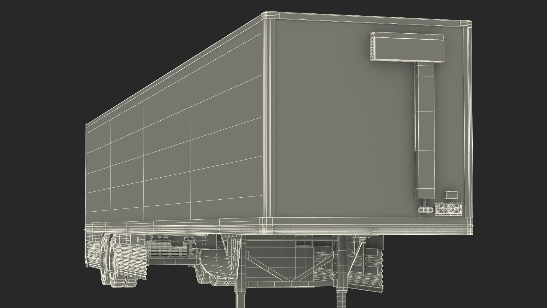 Hyundai HDC-6 Cargo Trailer 3D