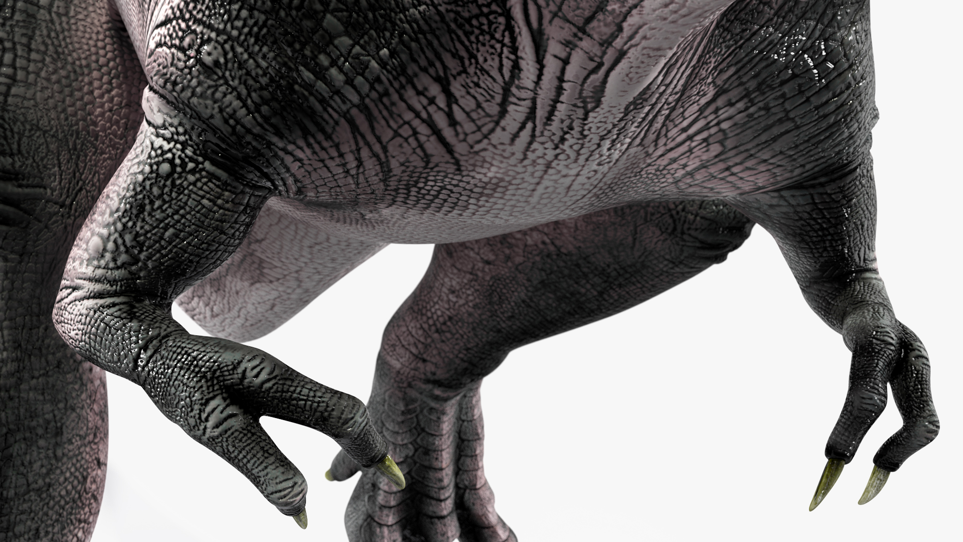 3D model T Rex Walk Pose