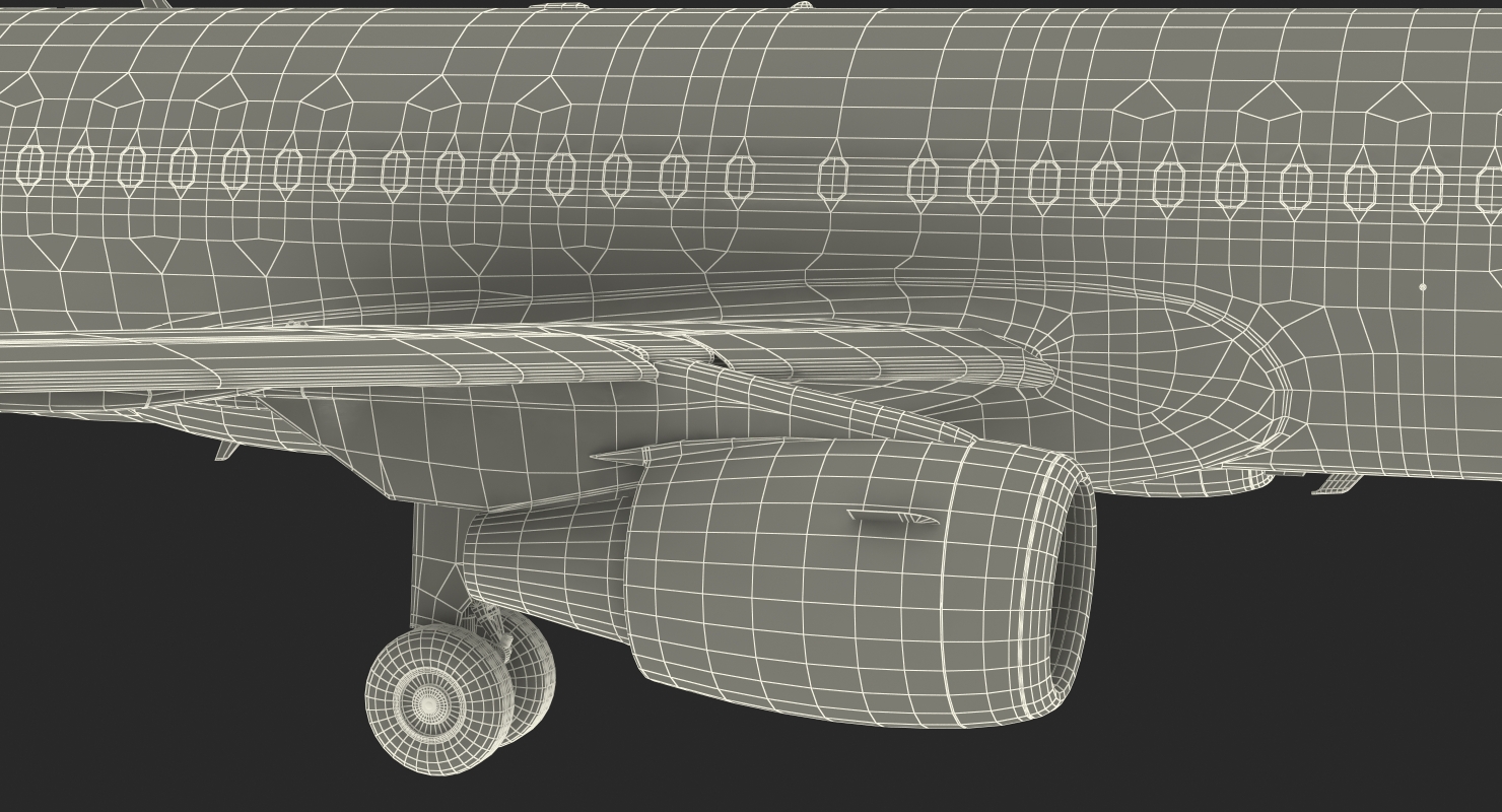 3D Airbus A319 Vueling Airlines model