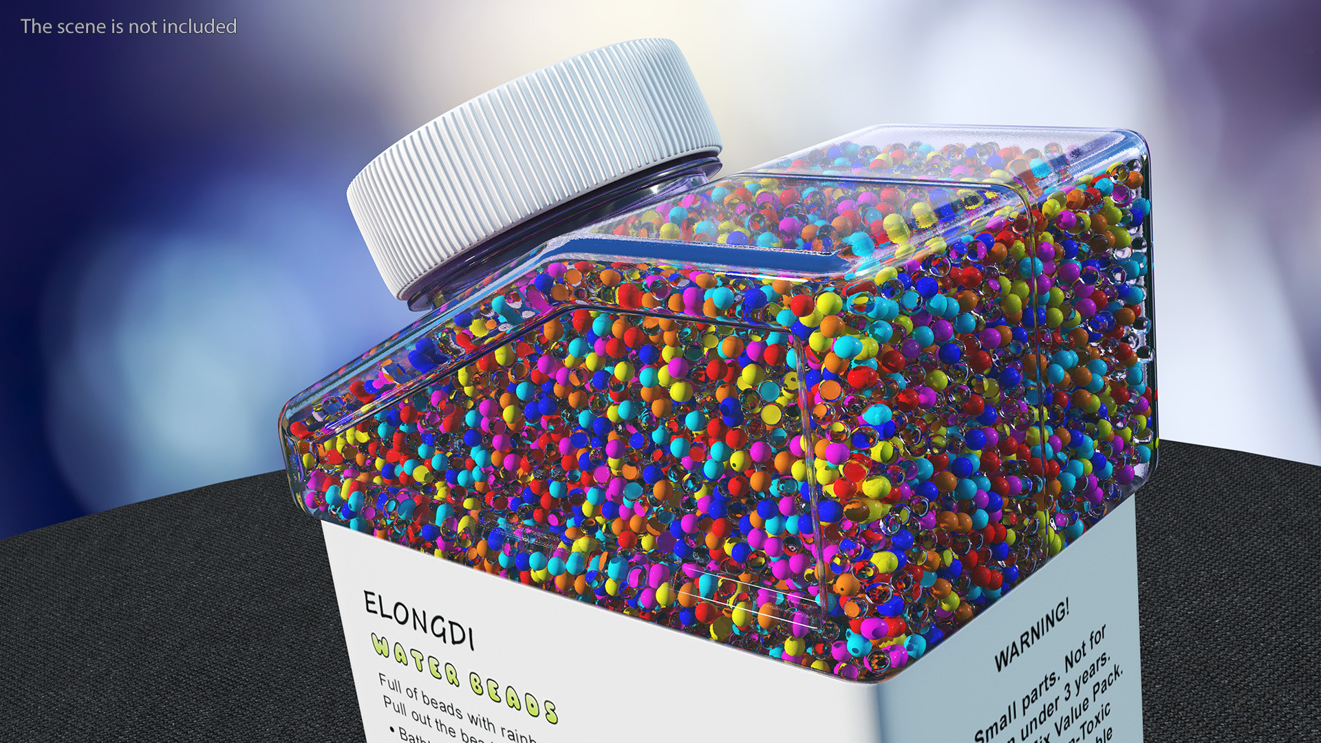 Water Gel Beads Pack Big 3D model