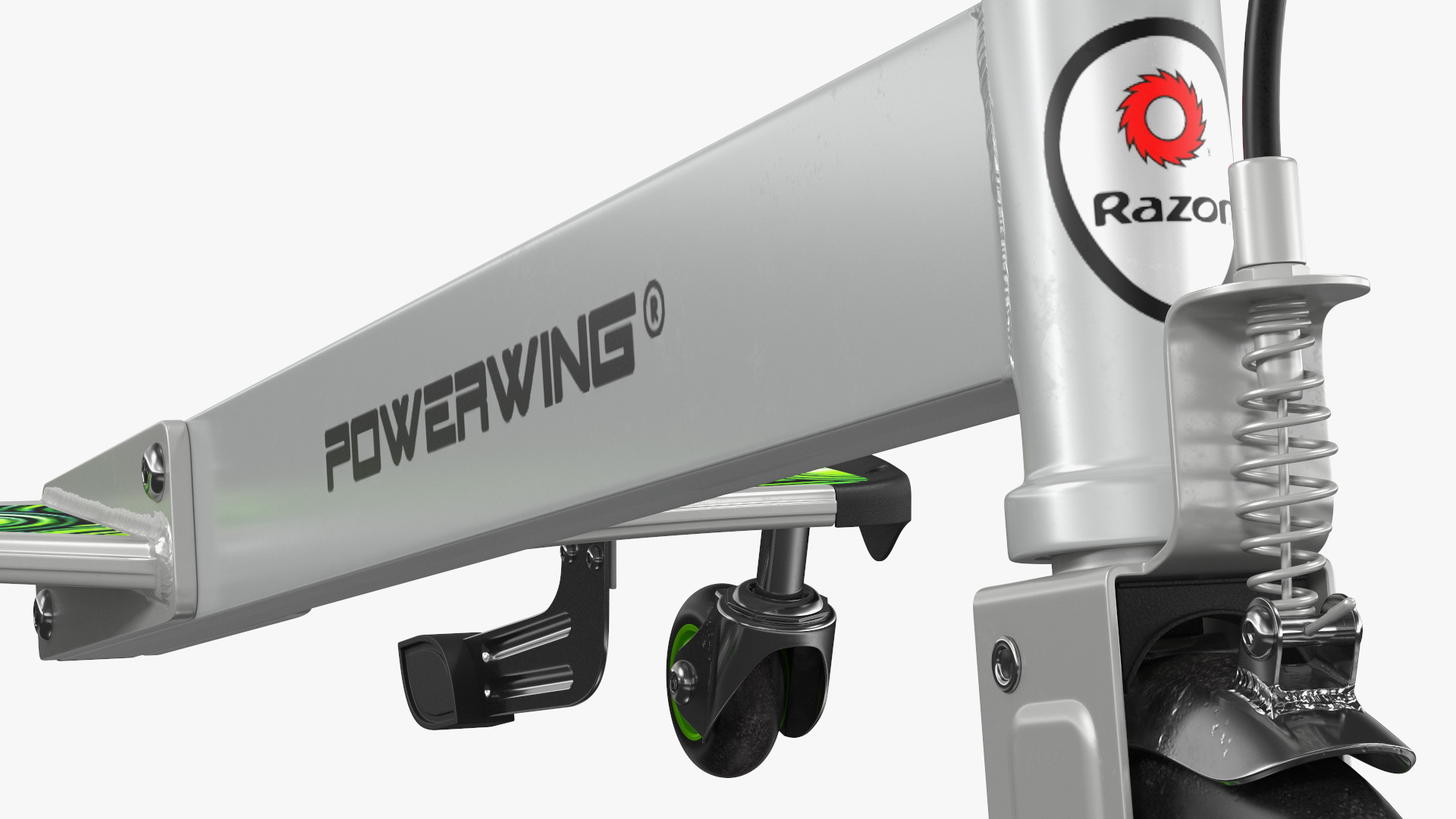 Razor PowerWing DLX Scooter Rigged 3D model