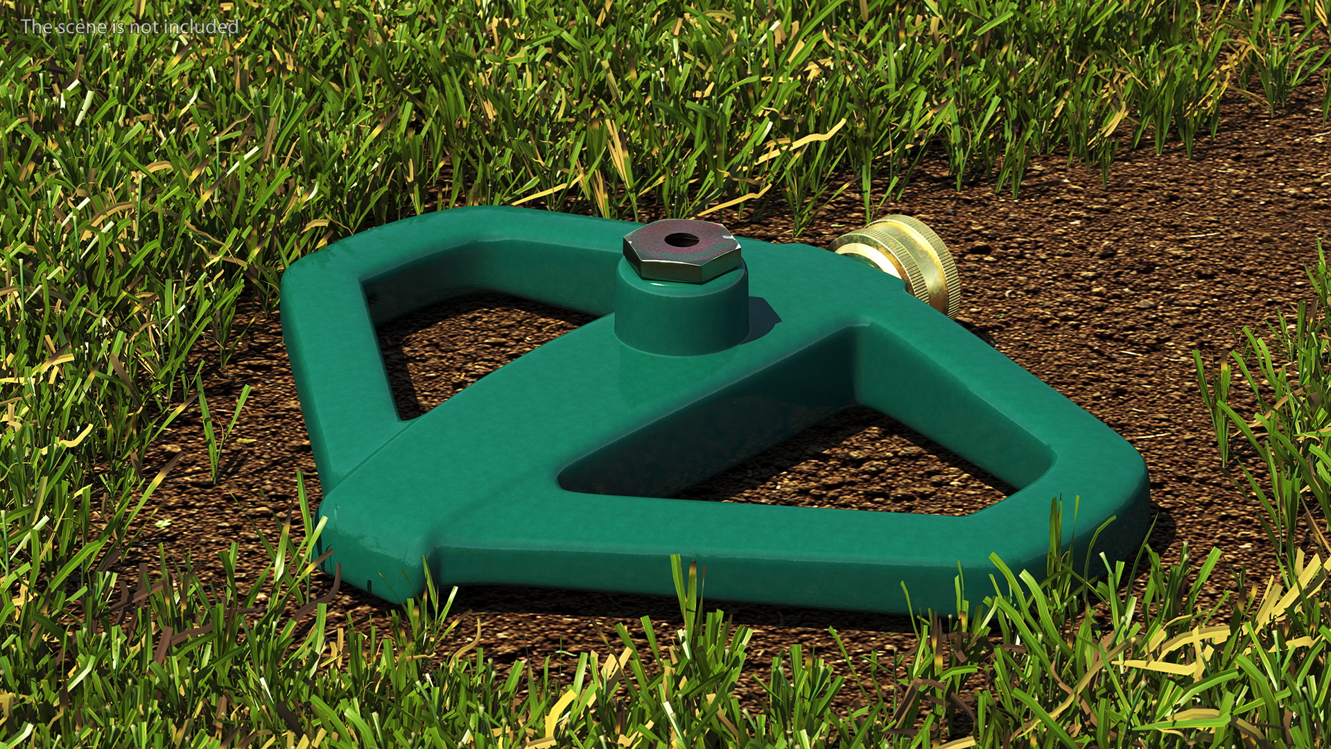 3D model Metal Sprinkler Sled Base