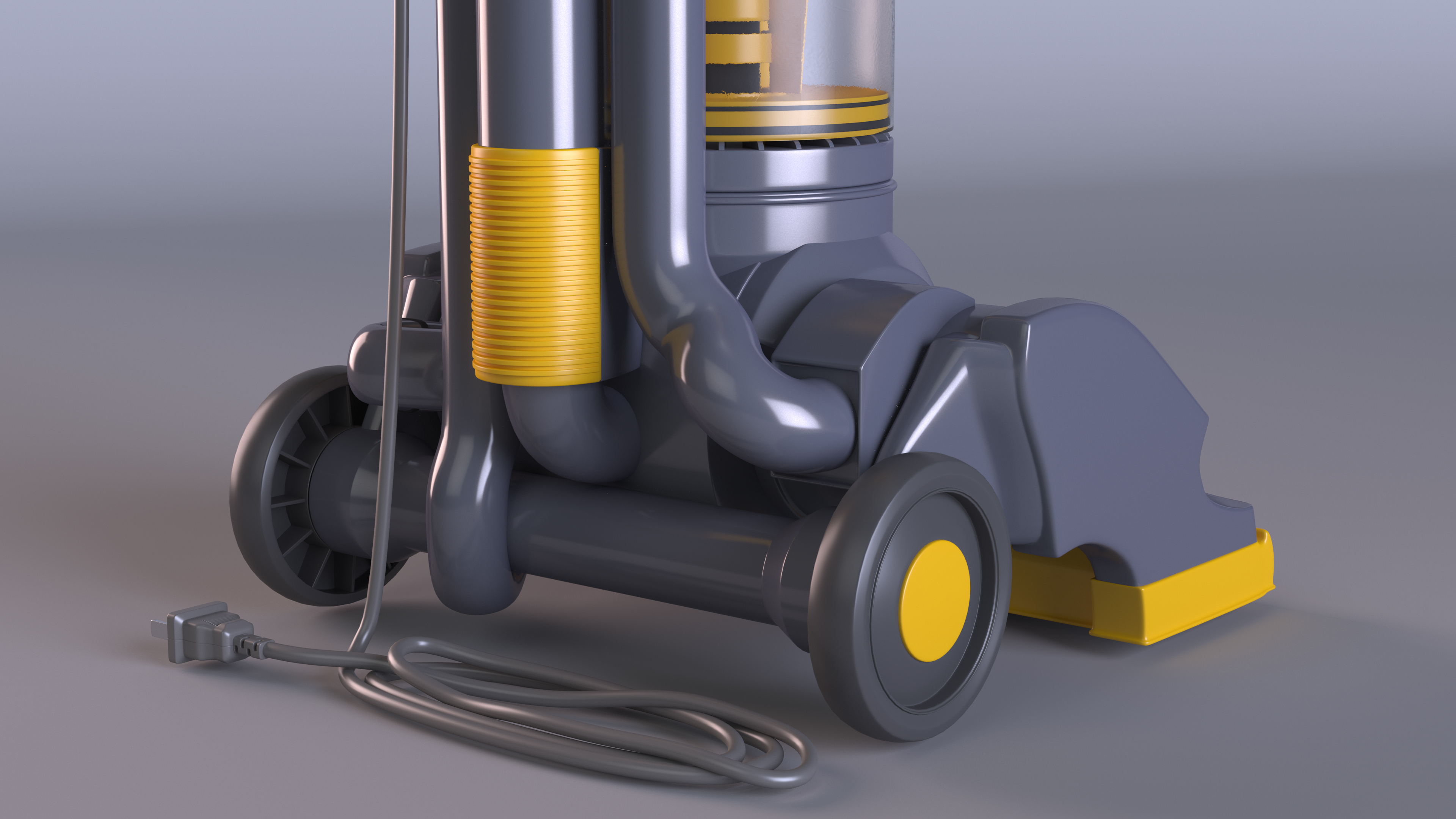 Upright Vacuum Cleaner 3D