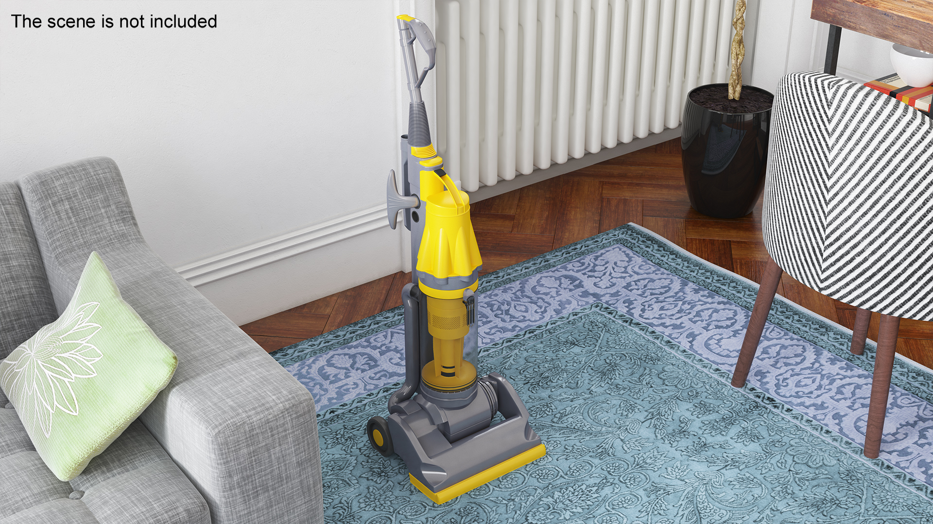 Upright Vacuum Cleaner 3D