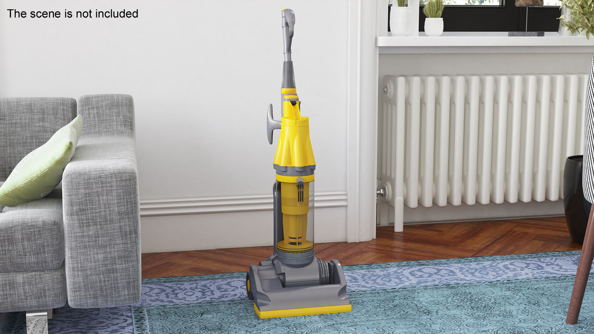 Upright Vacuum Cleaner 3D