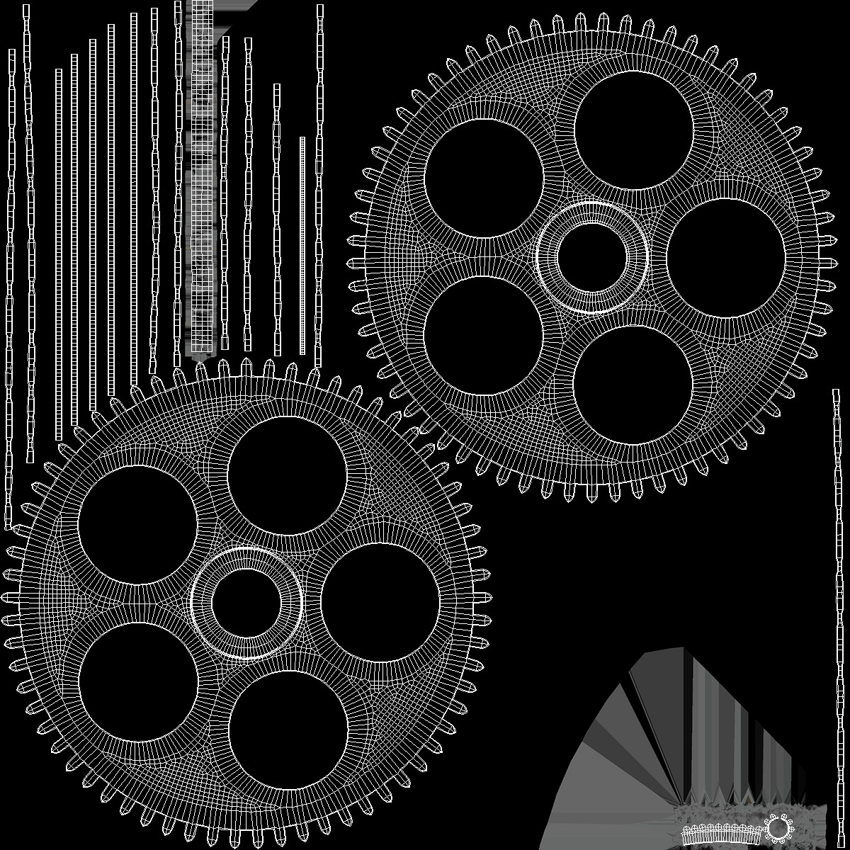 3D model Gear Wheel