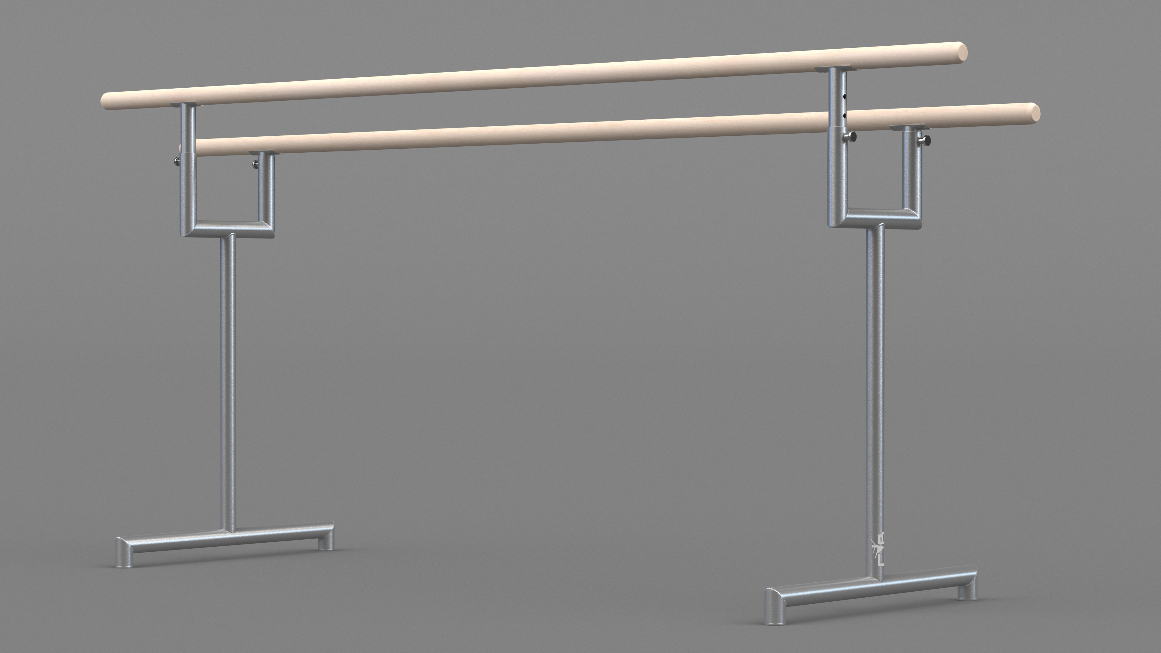 3D model Freestanding Ballet Barre