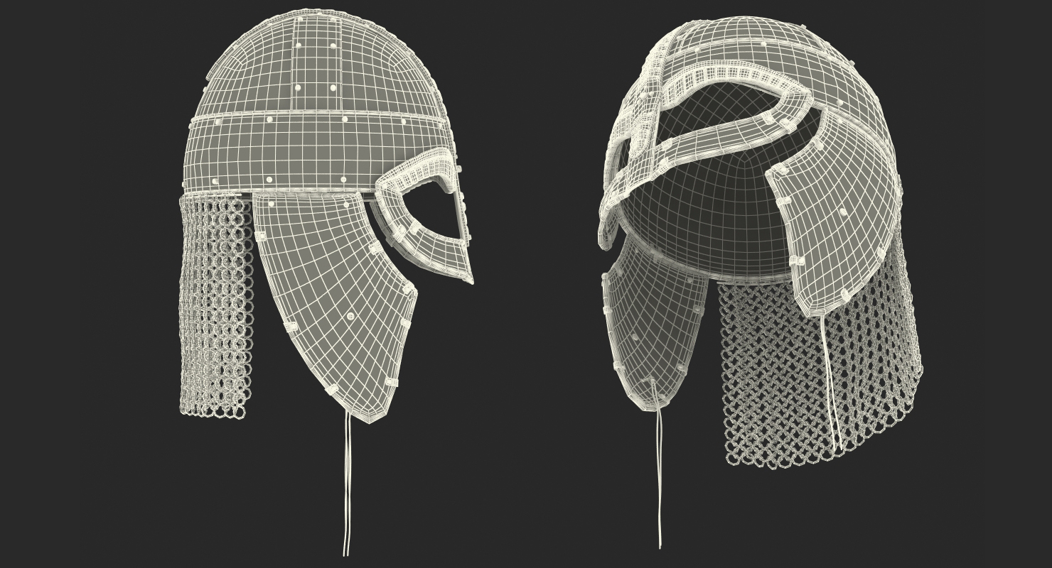 3D Viking Helmet model