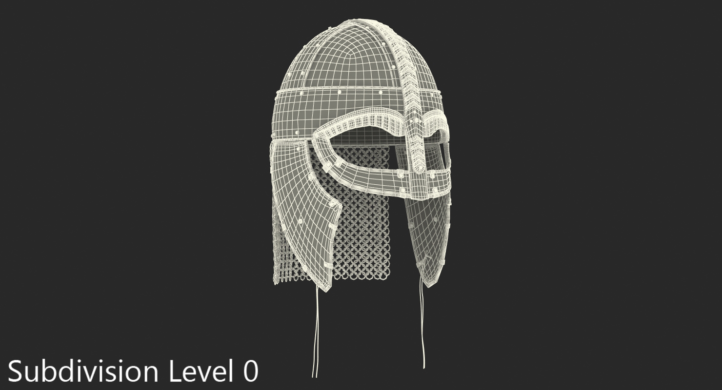 3D Viking Helmet model