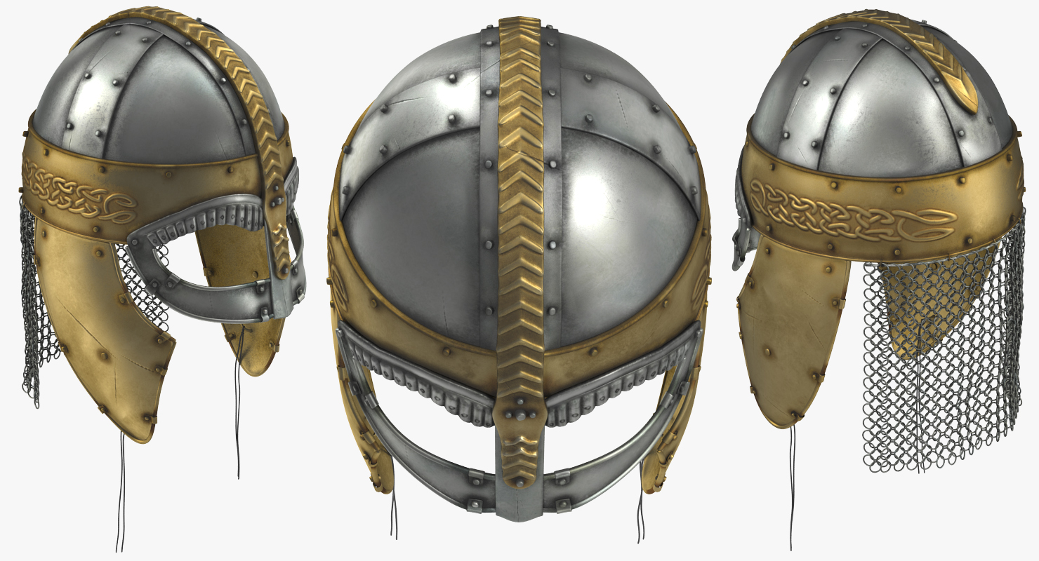 3D Viking Helmet model