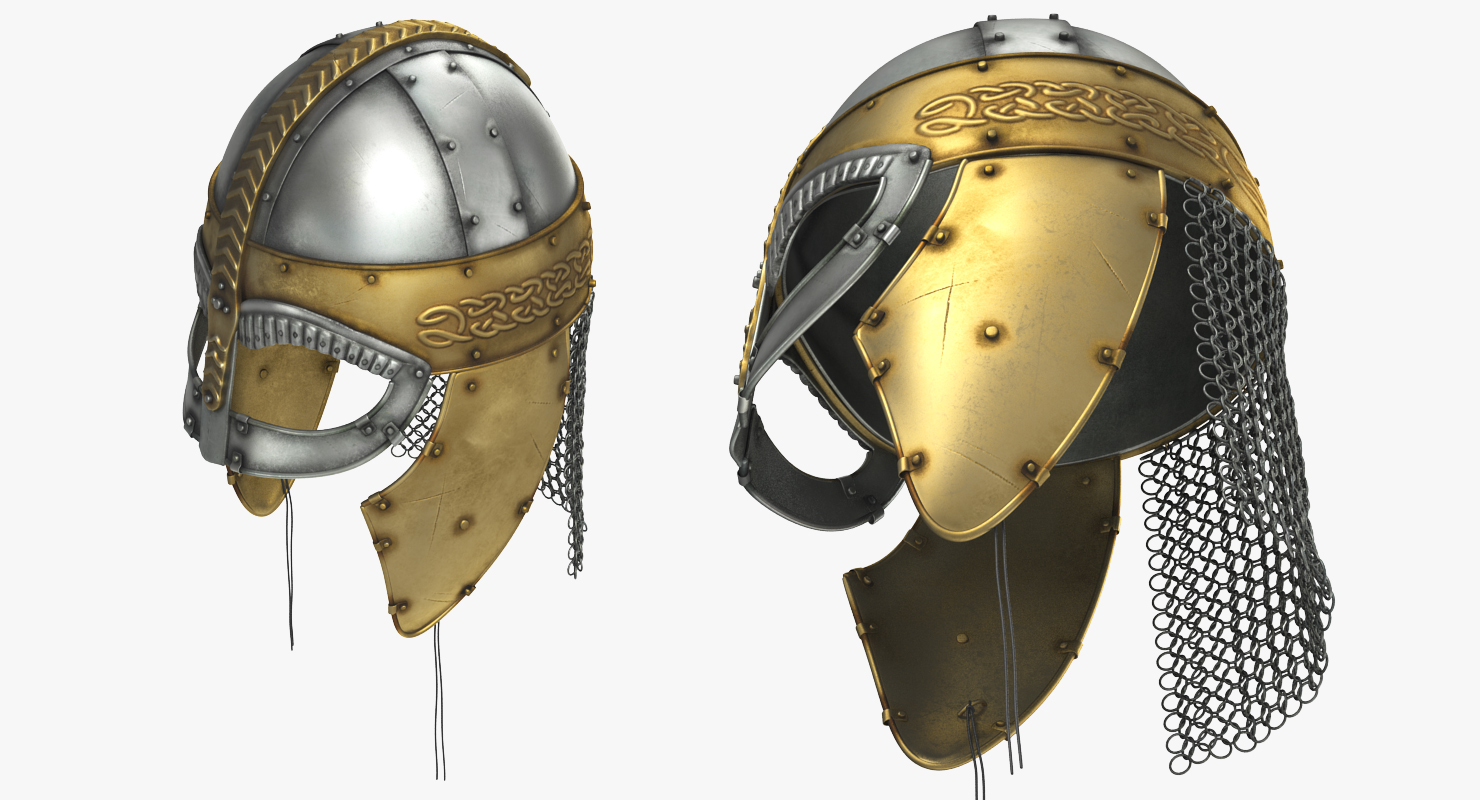 3D Viking Helmet model