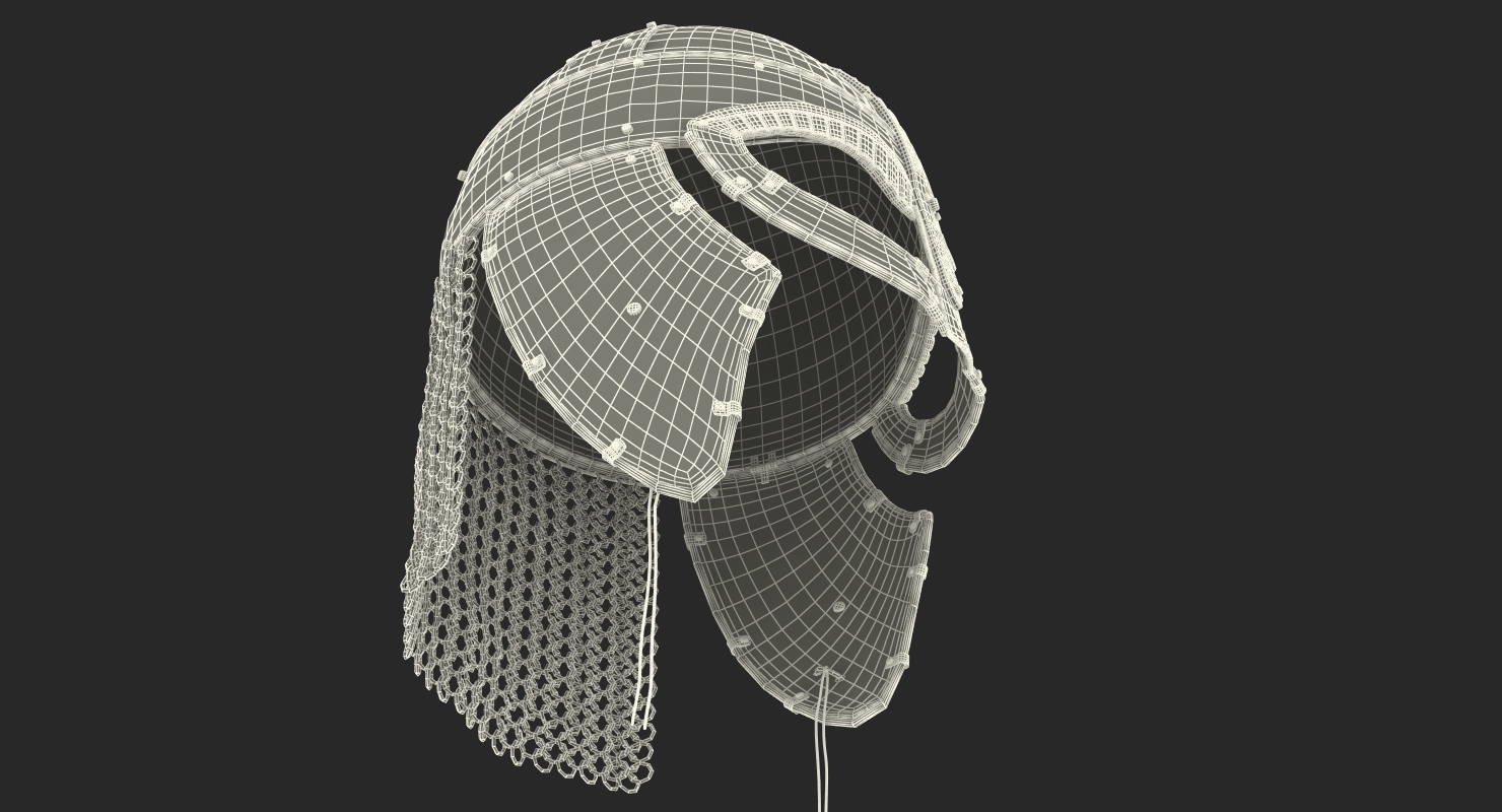 3D Viking Helmet model