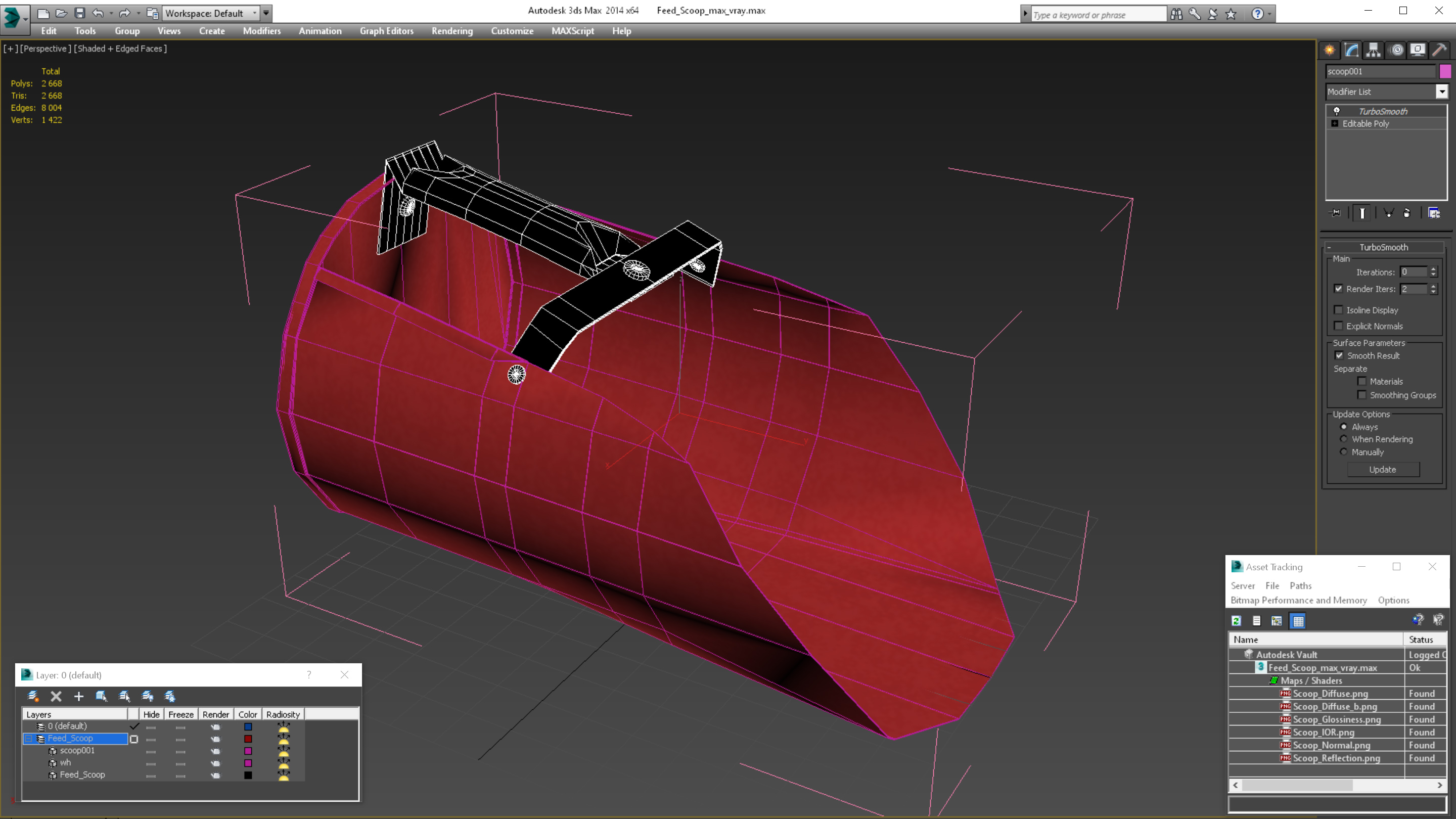 3D model Feed Scoop