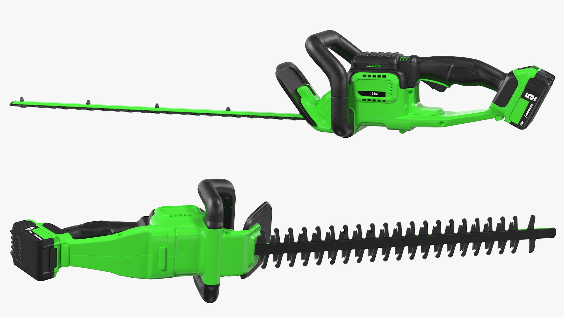 3D Cordless Electric Hedge Trimmer with 20V Battery model